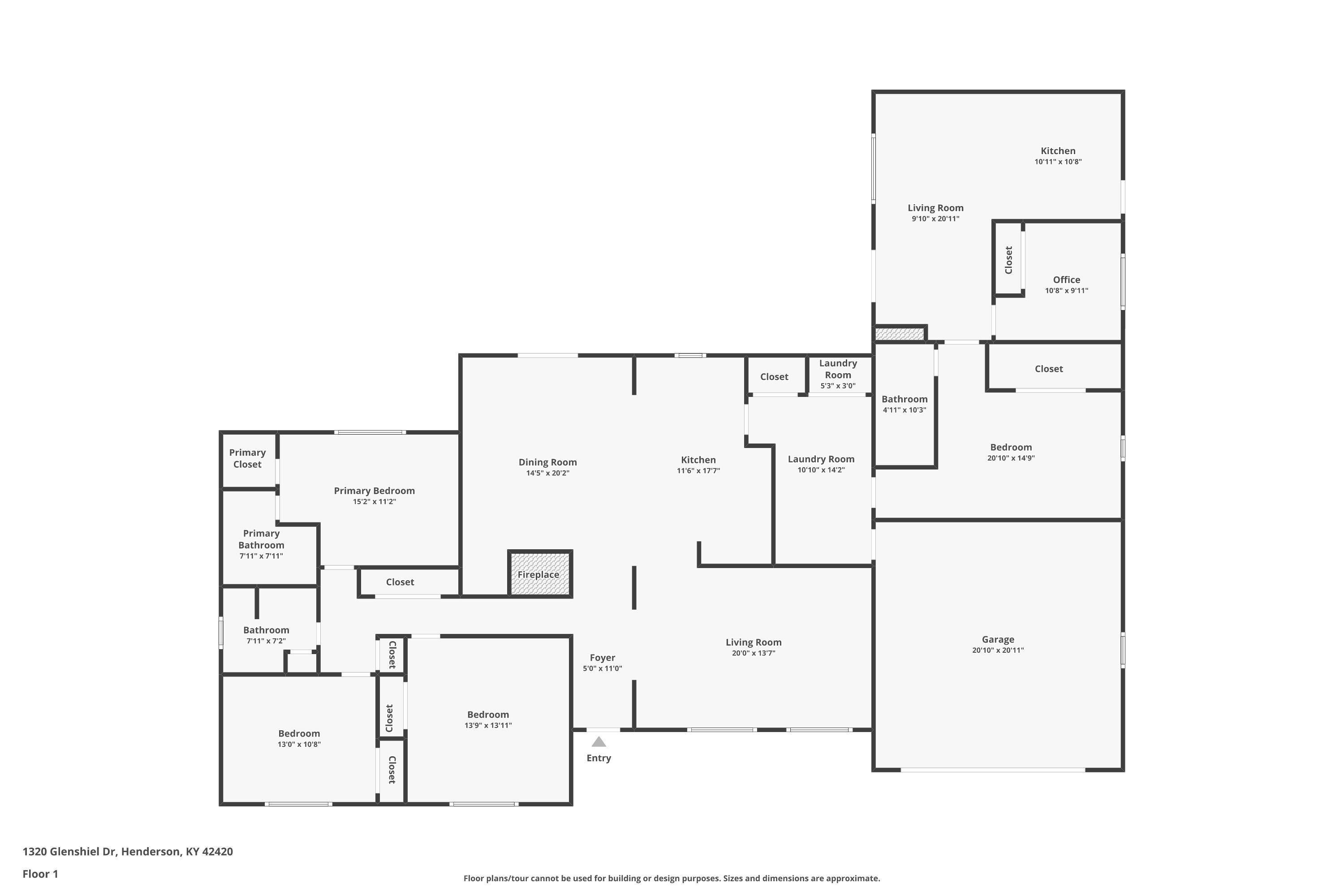 1320 Glenshiel Dr, Henderson, Kentucky 42420, 5 Bedrooms Bedrooms, ,3 BathroomsBathrooms,Single Family Residence,For Sale,Glenshiel Dr,93051