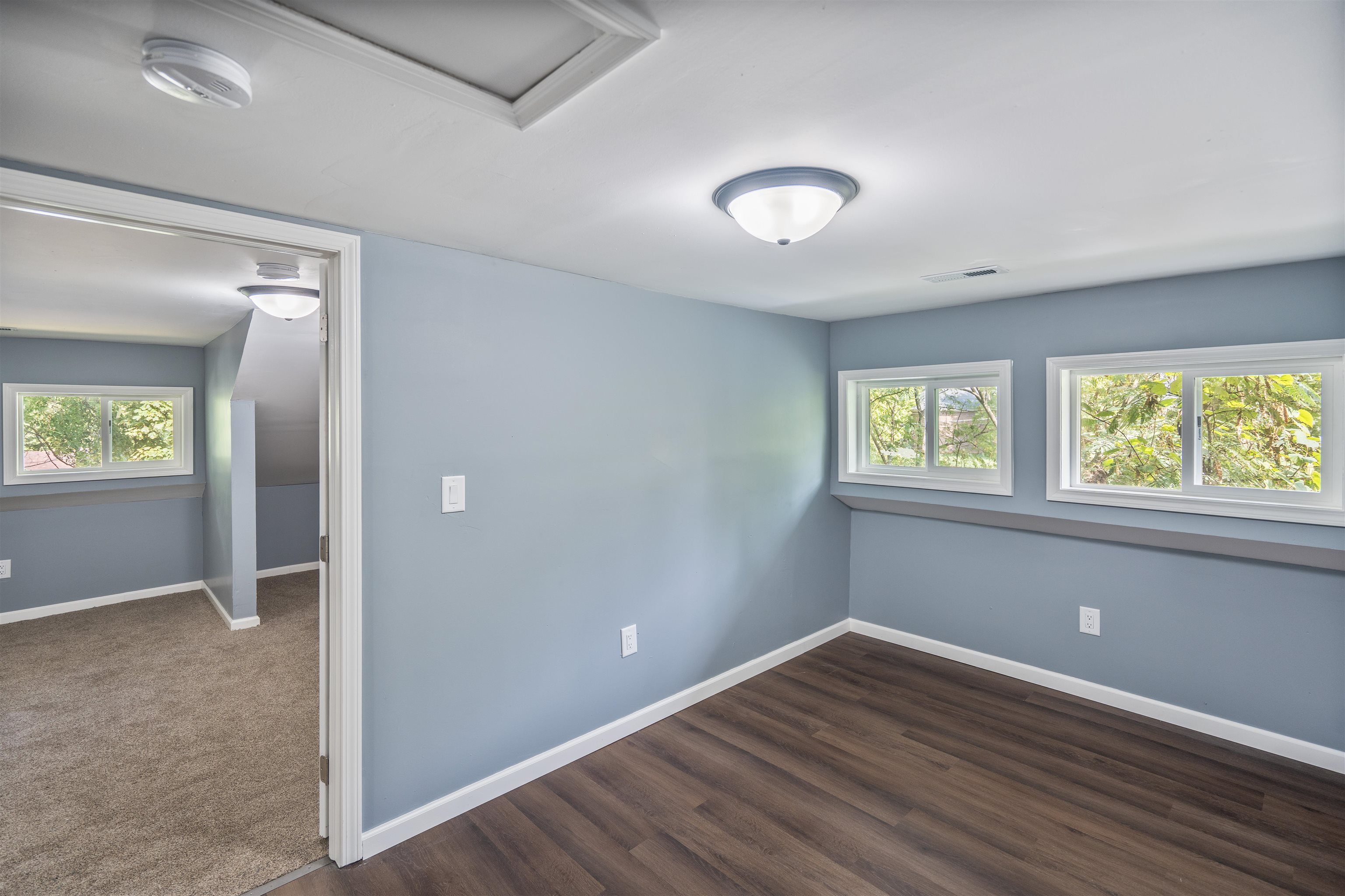 Upstairs living space