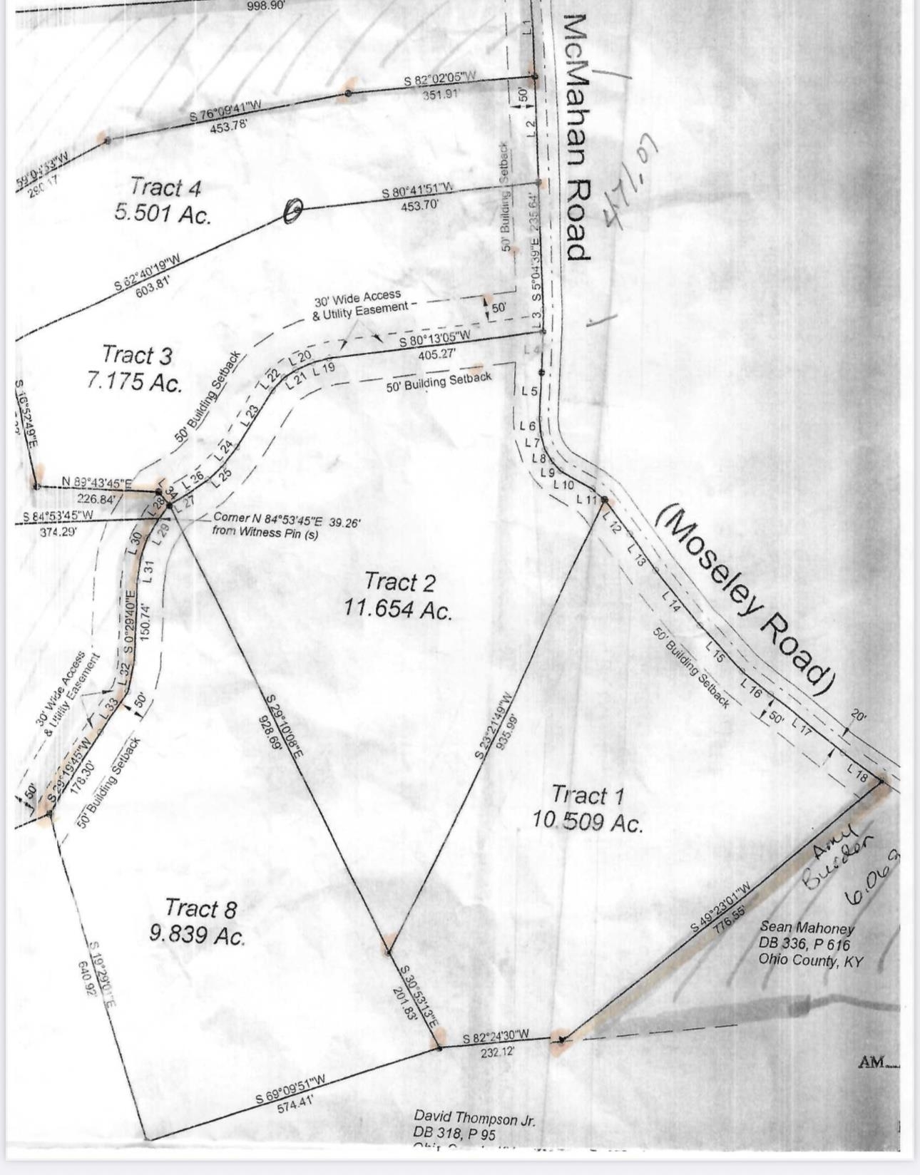 Moseley Rd, Utica, Kentucky 42376, ,Land,For Sale,Moseley Rd,93530