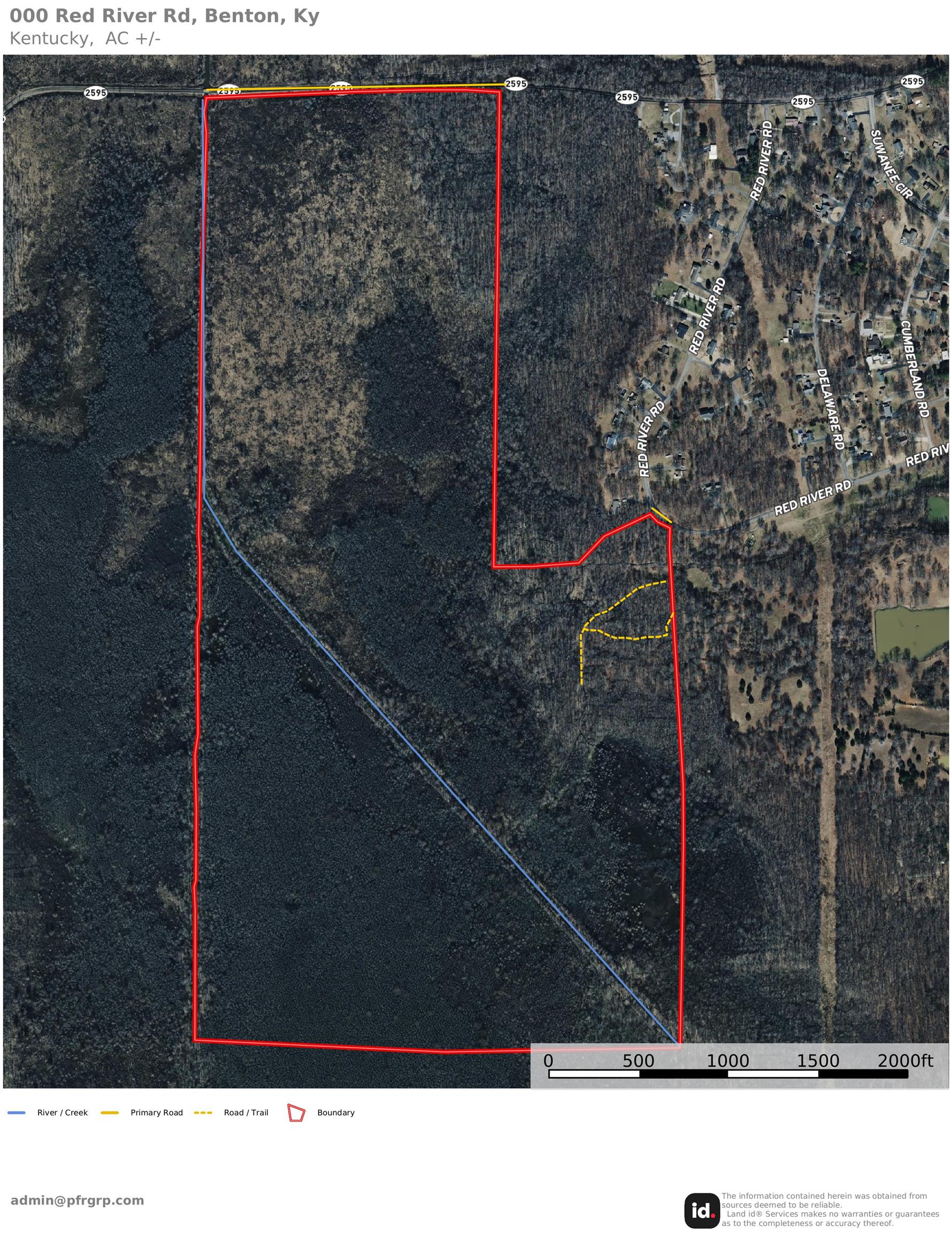 000 Red River Rd, Gilbertsville, Kentucky 42044, ,Land,For Sale,Red River Rd,93992