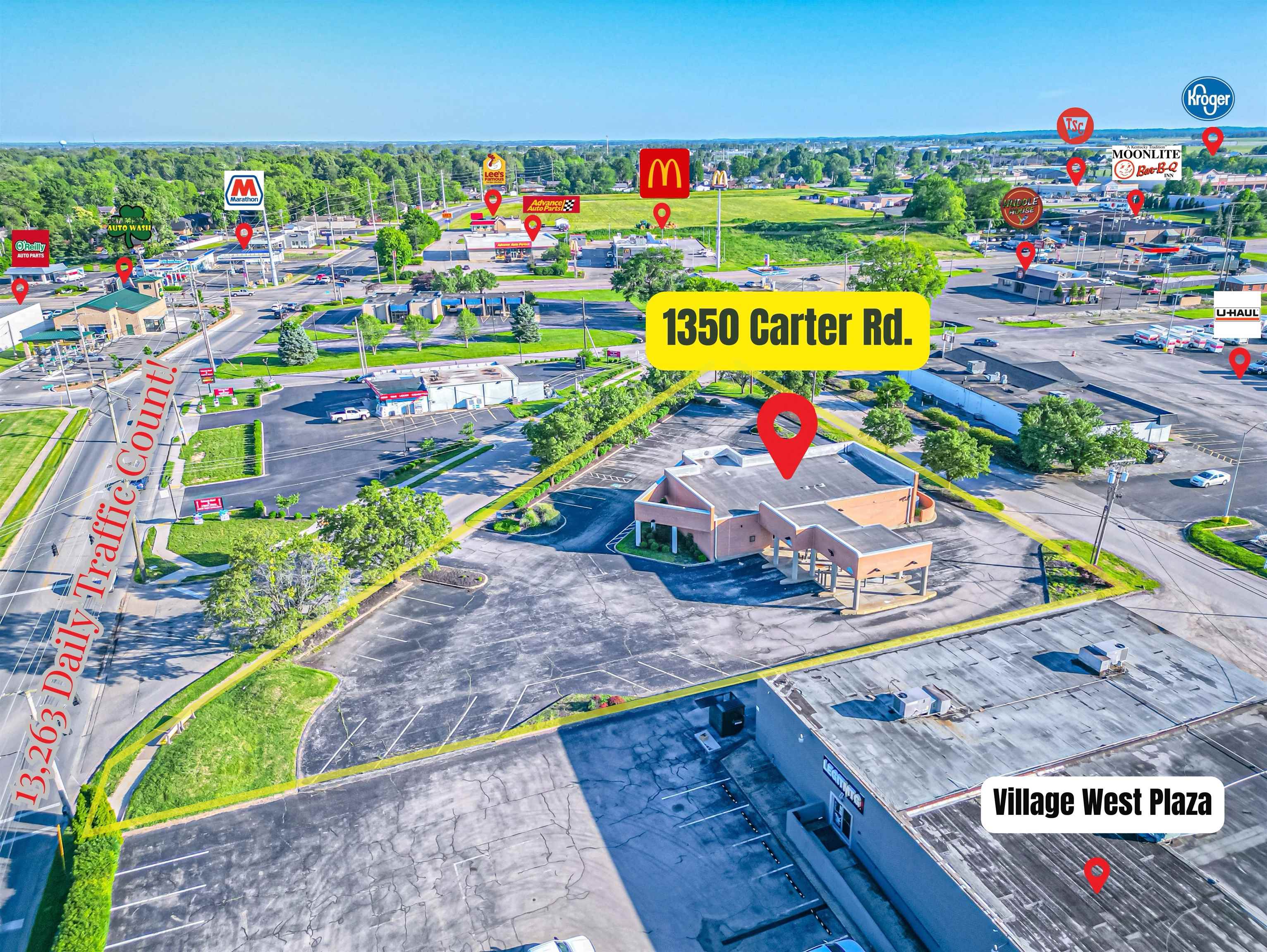 1350 Carter Rd, Owensboro, Kentucky 42301, ,Retail,For Sale,Carter Rd,93998