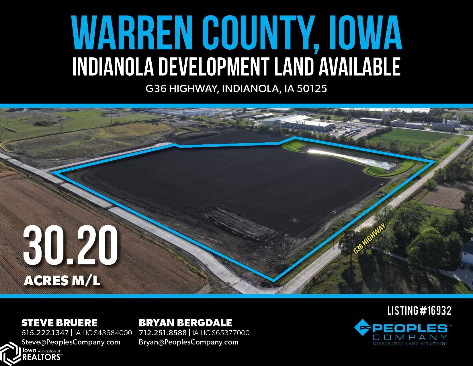 G36, Indianola, Iowa 50125, ,Lots & Land,For Sale,G36,6308923