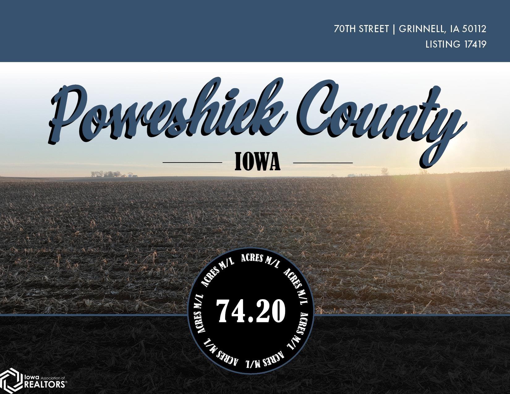 70th, Grinnell, Iowa 50112, ,Farm,For Sale,70th,6315081