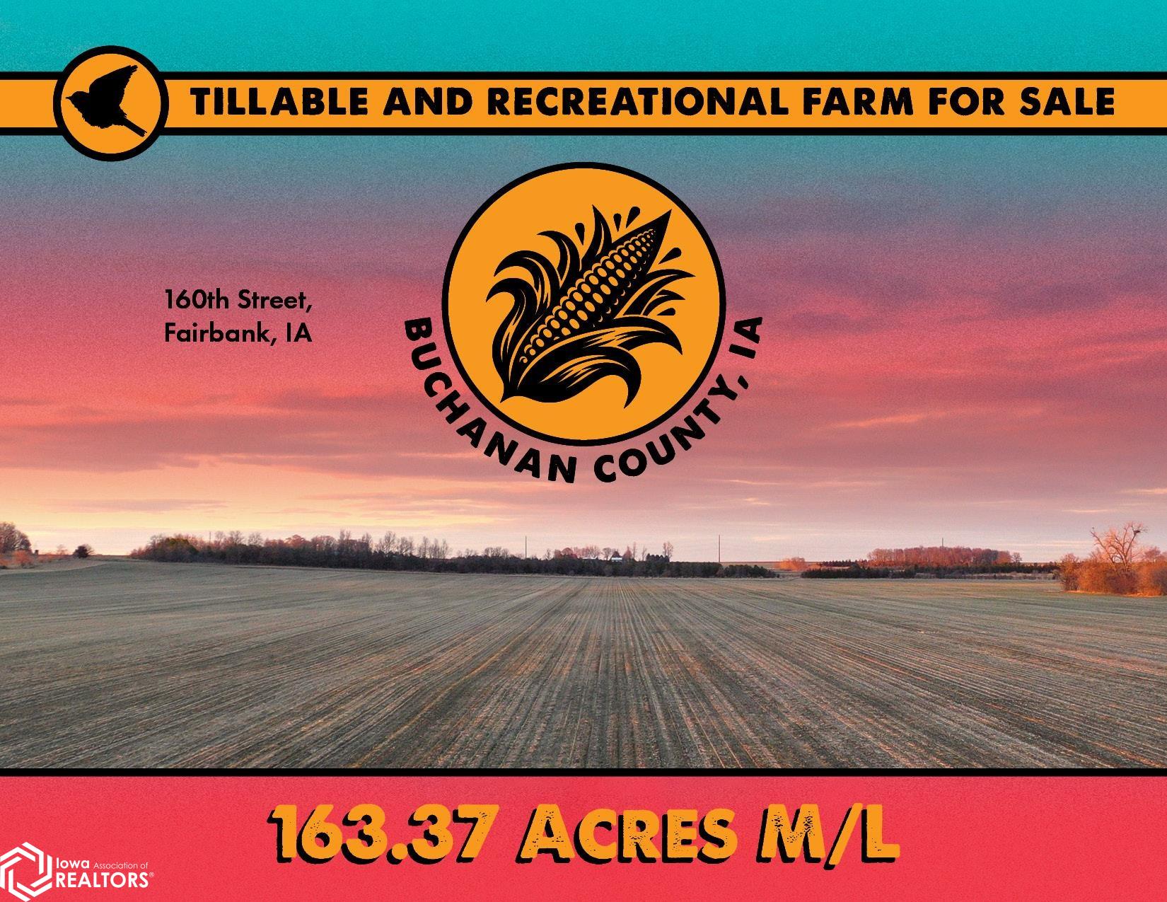 160th, Fairbank, Iowa 50629, ,Farm,For Sale,160th,6316453
