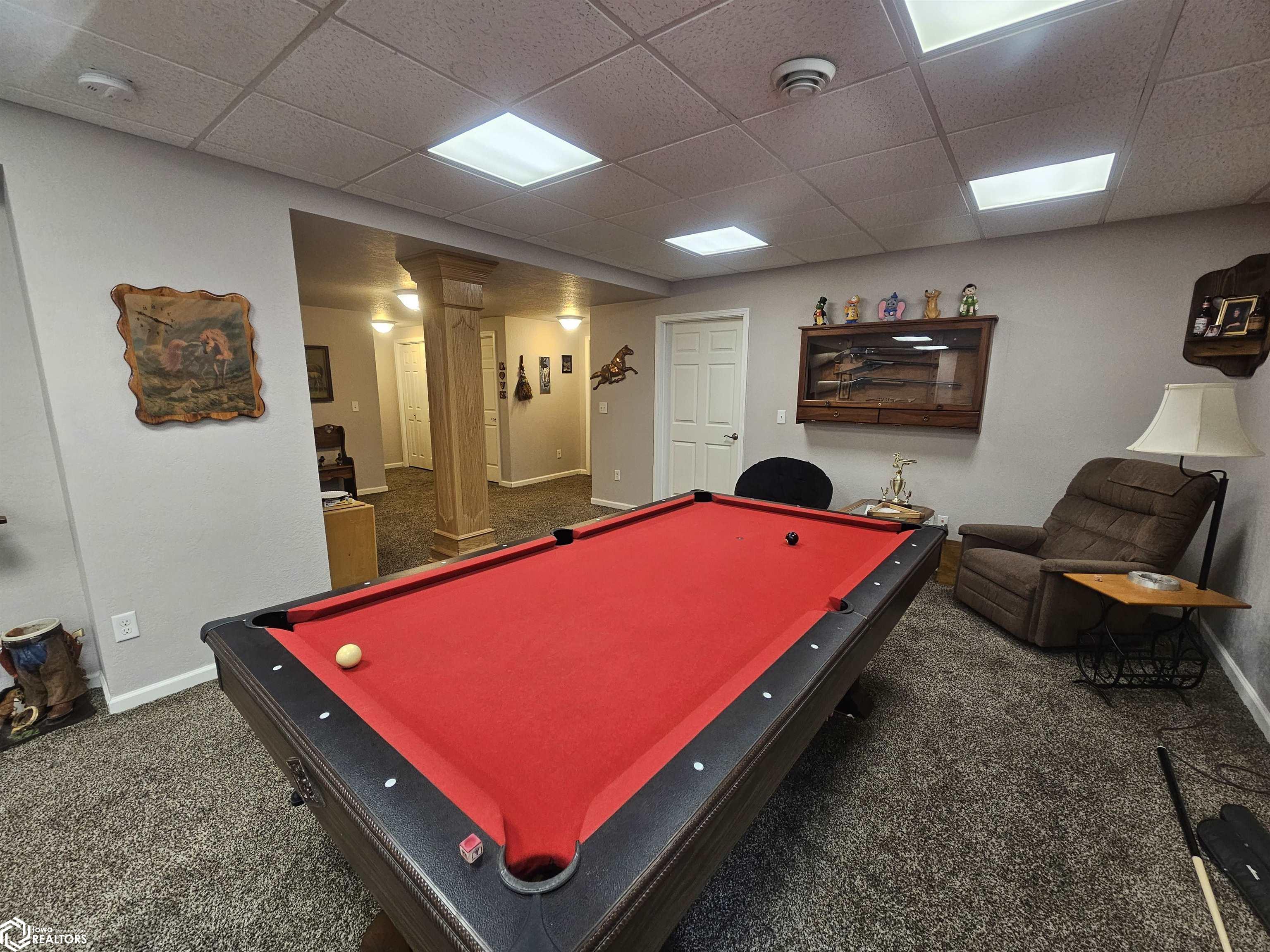 Pool table included