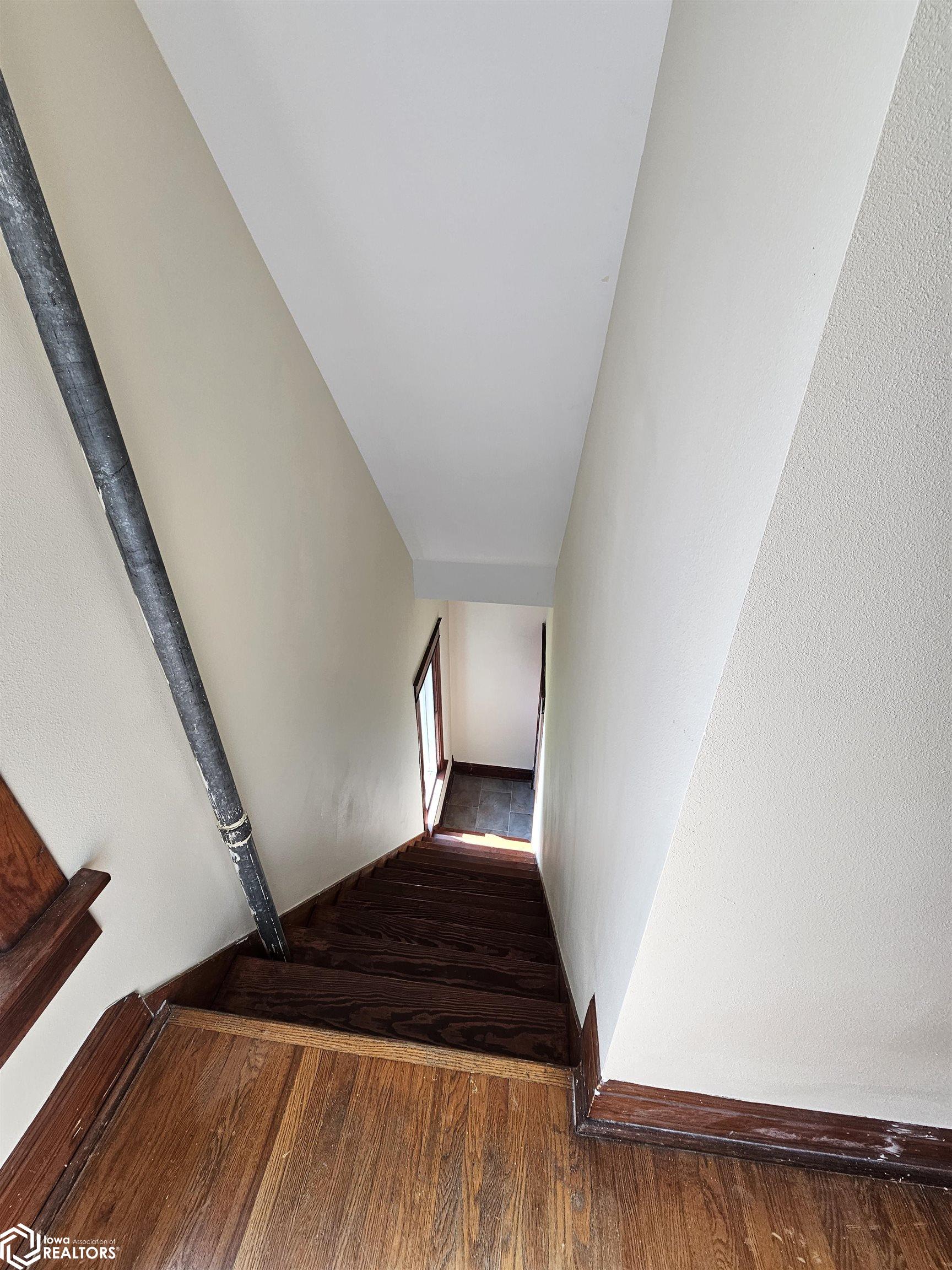 Butler stair case from kitchen to upstairs