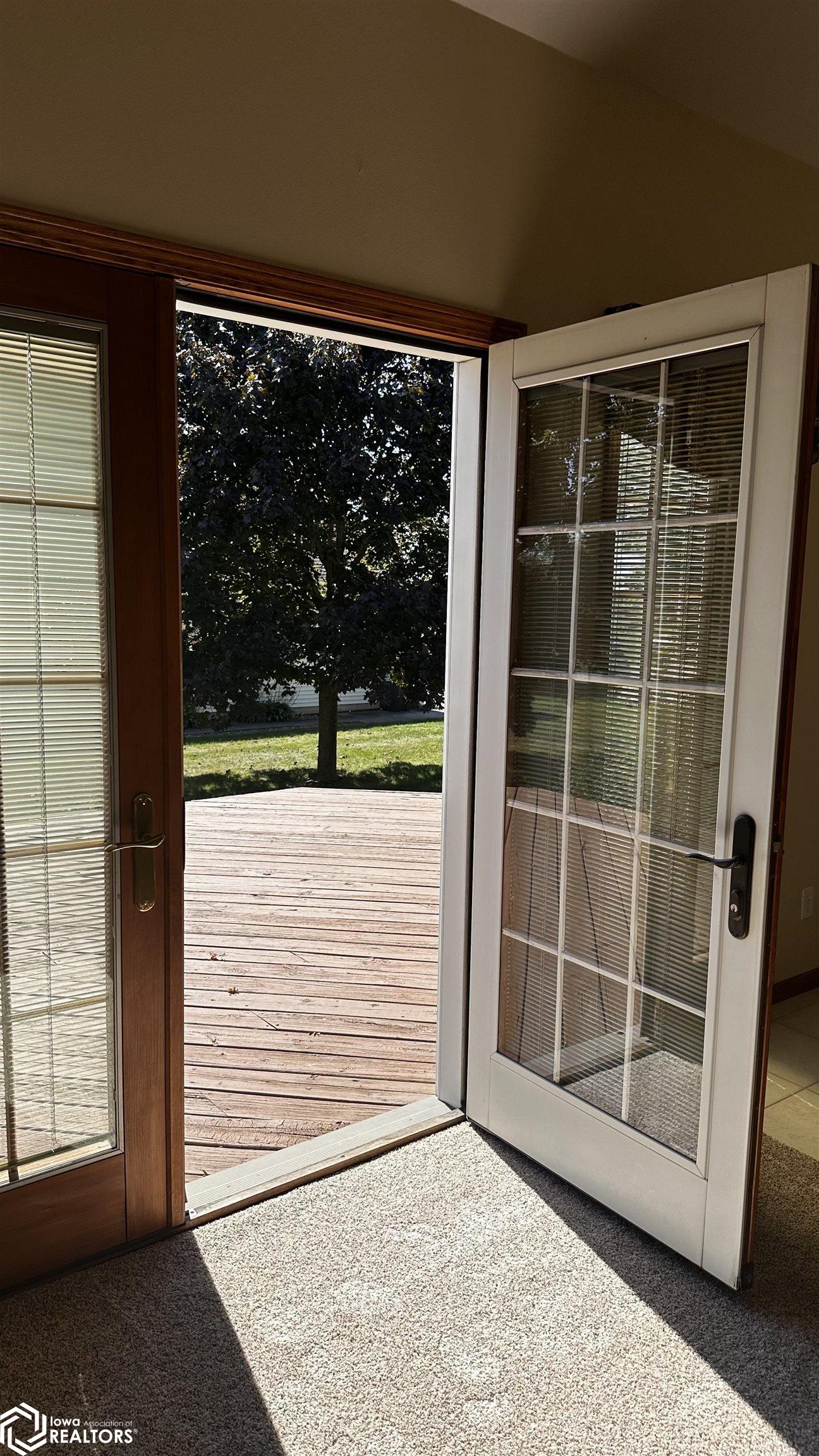 View from main floor living room.