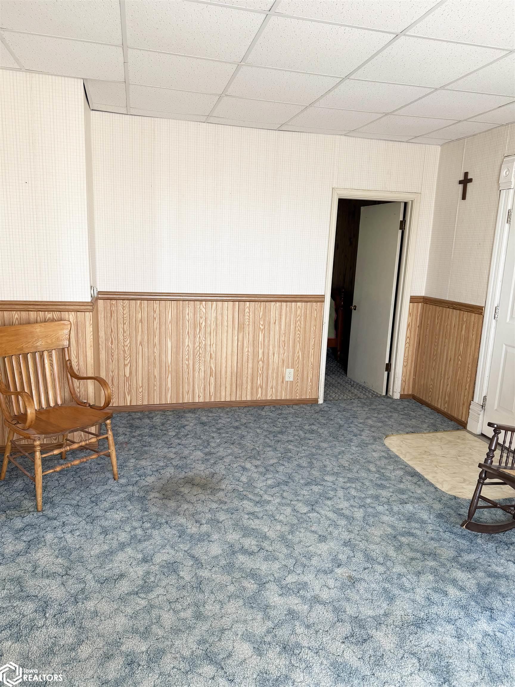 View of the living room looking W.