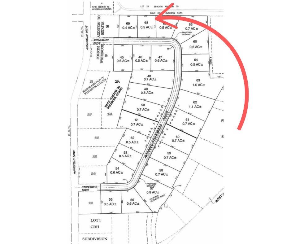 Planned Subdivision & Lots
