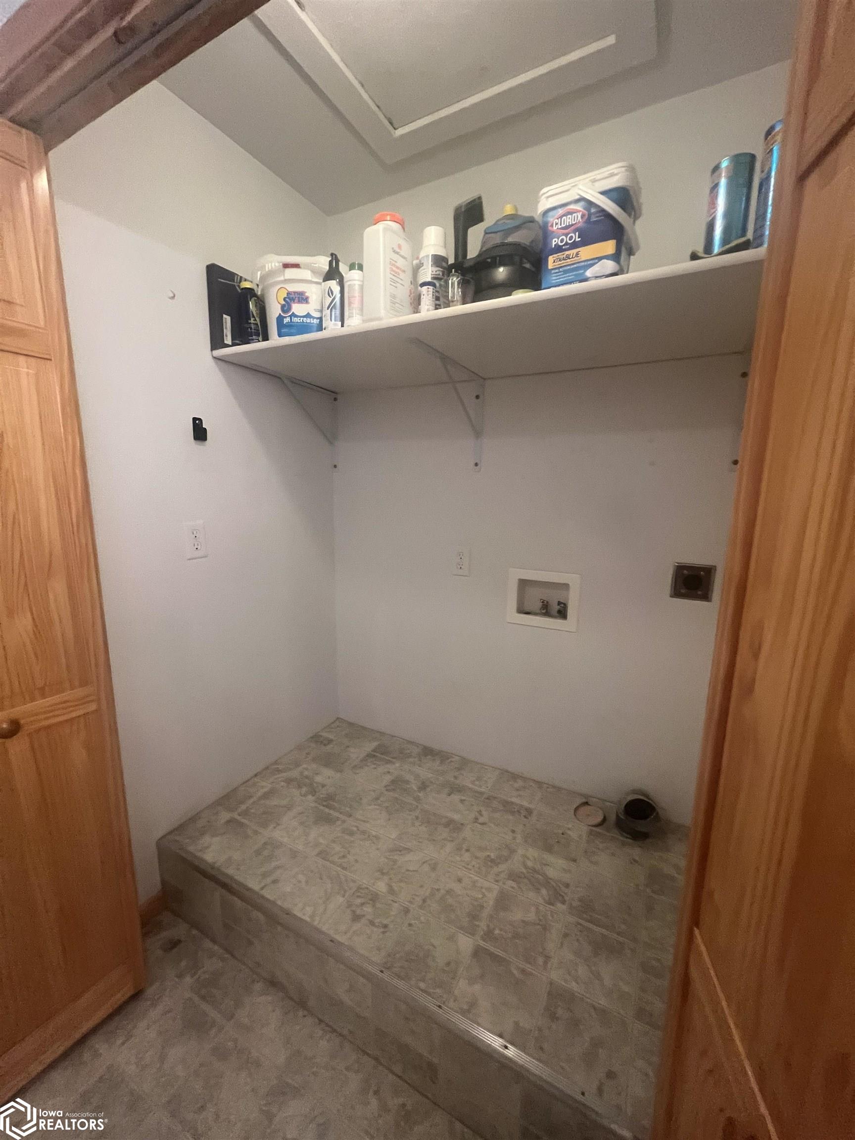 Laundry in master Bathroom