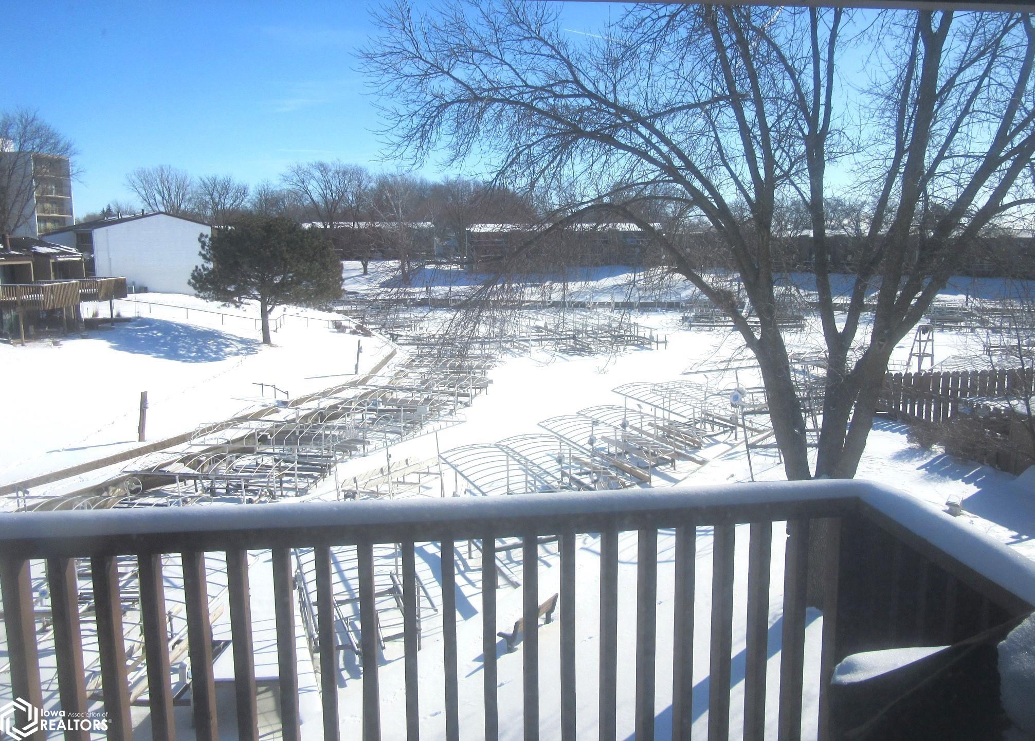 Winter view off Deck~of the Harbor