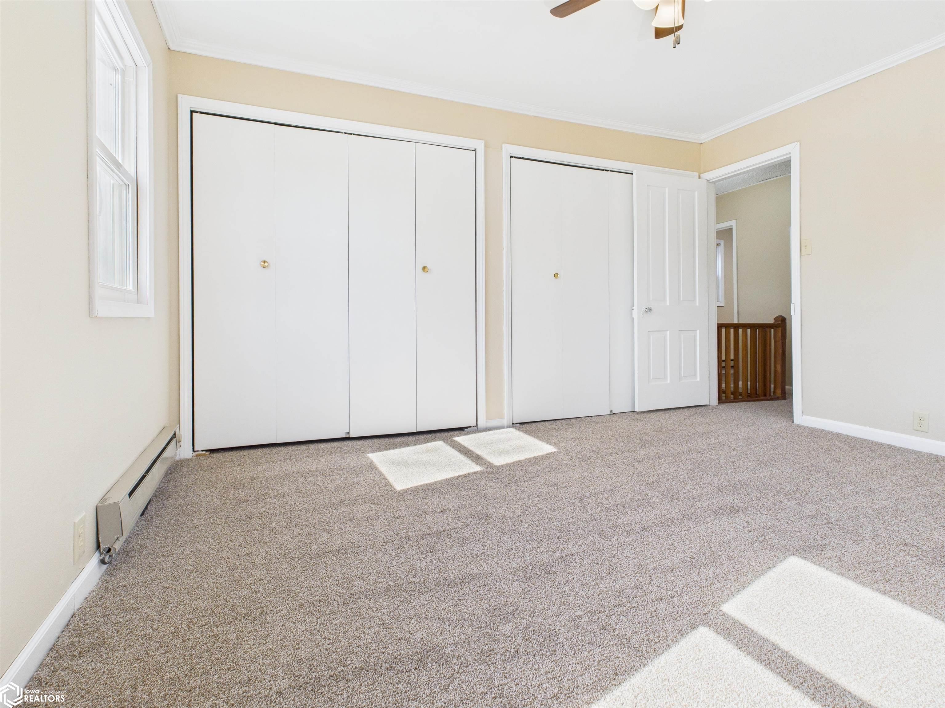 Lots of closet space.