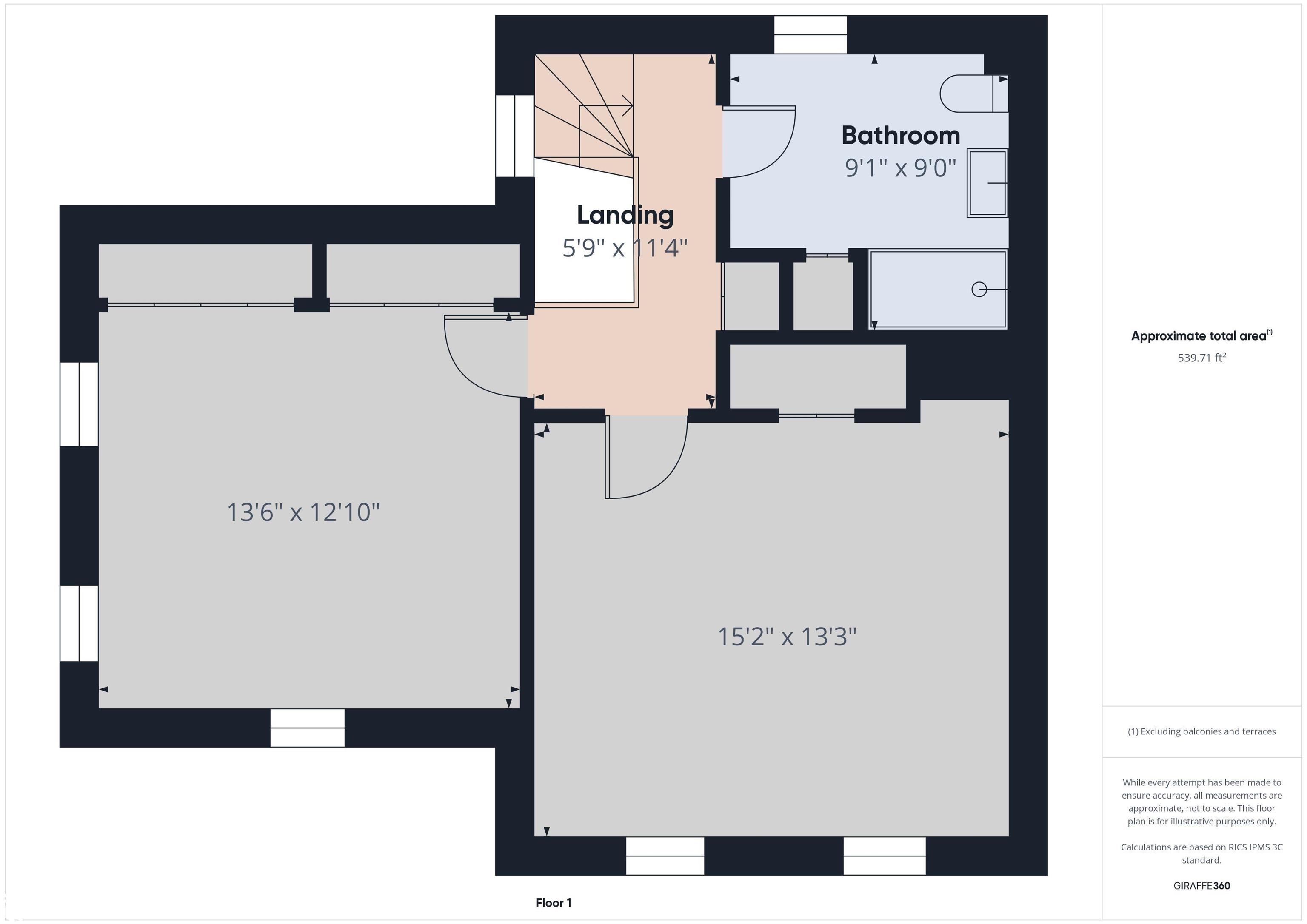 Upper level