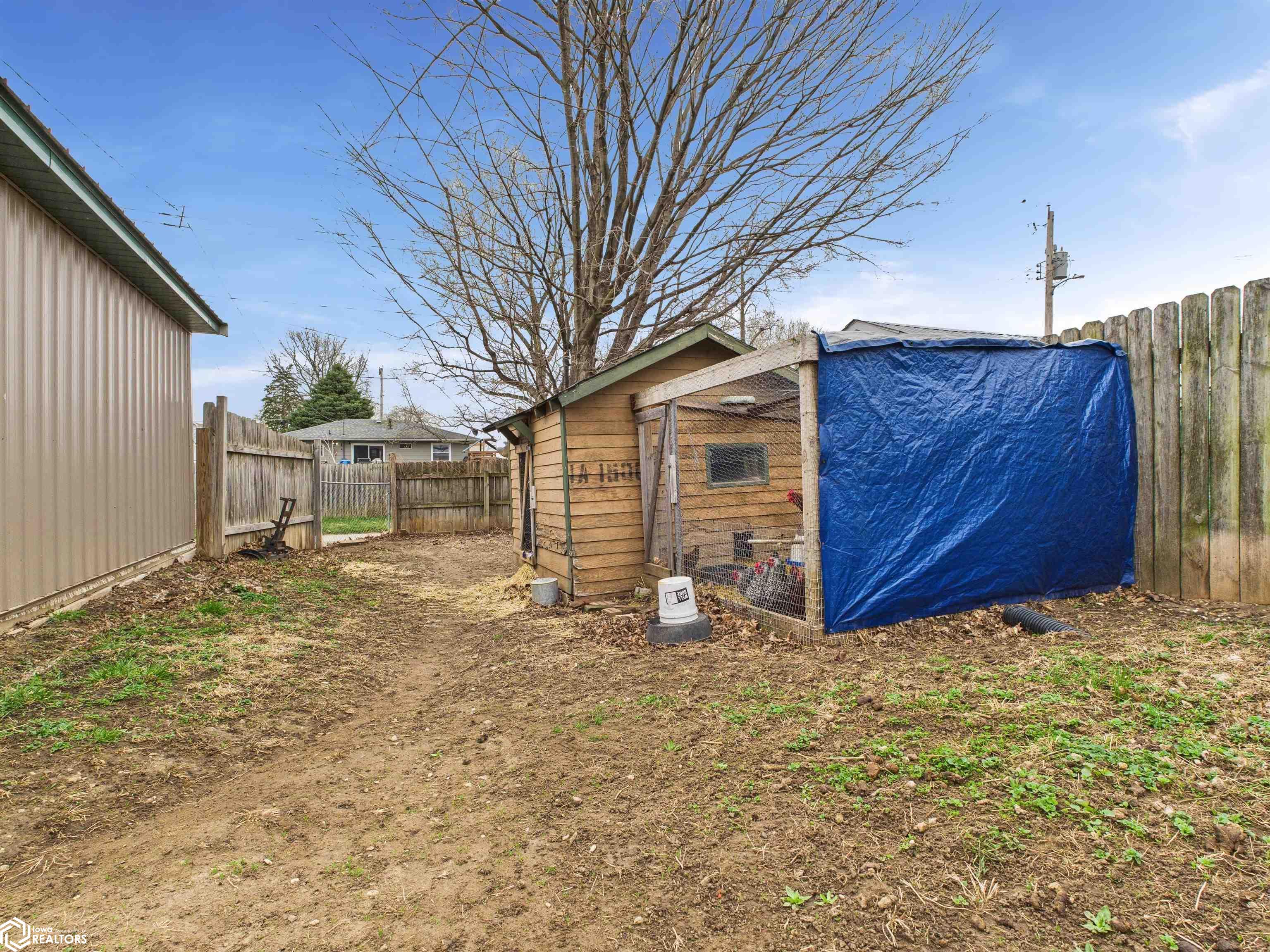 Chicken Coop towards Alley