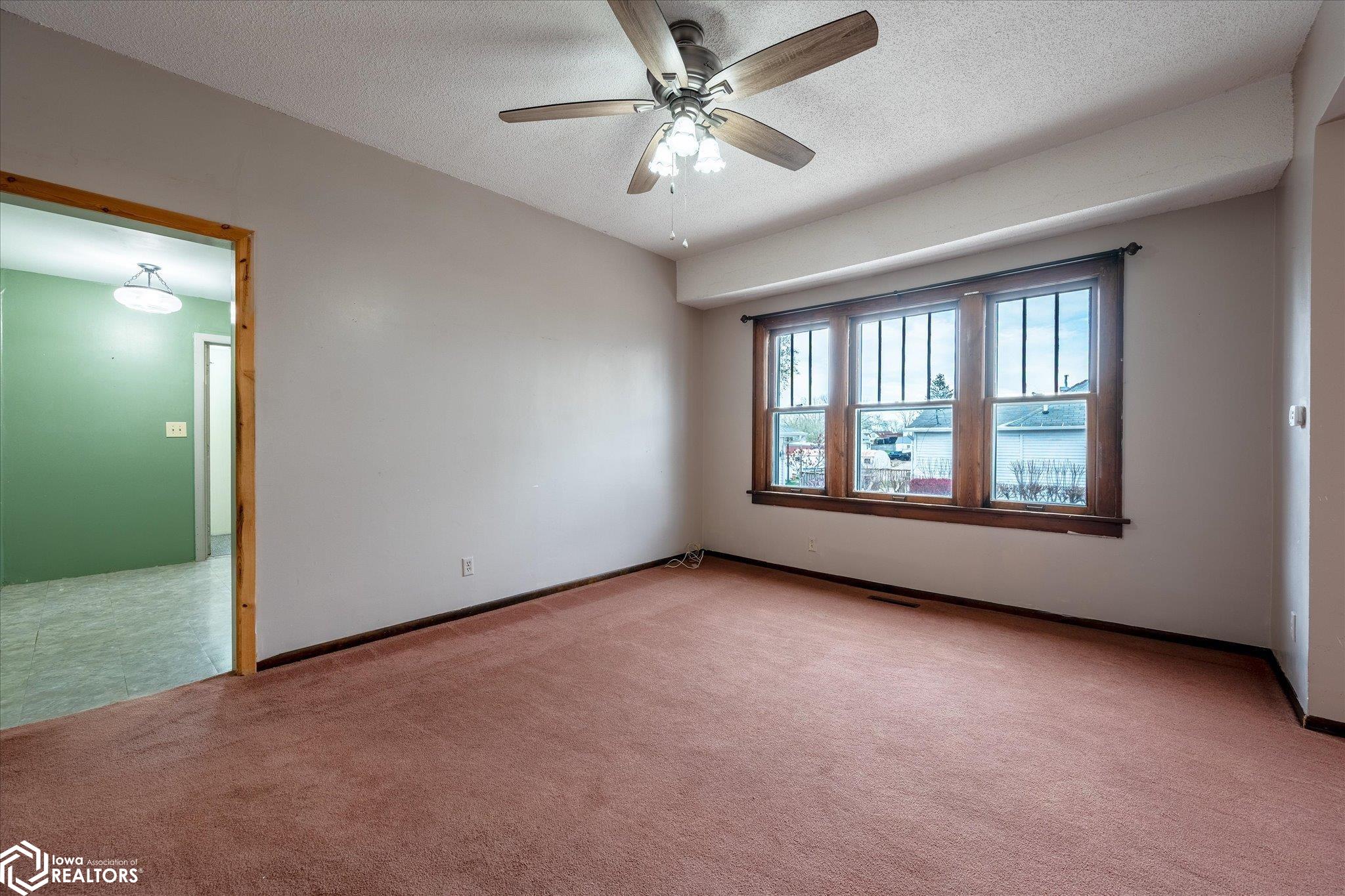 Looking NE into the main level dining room.