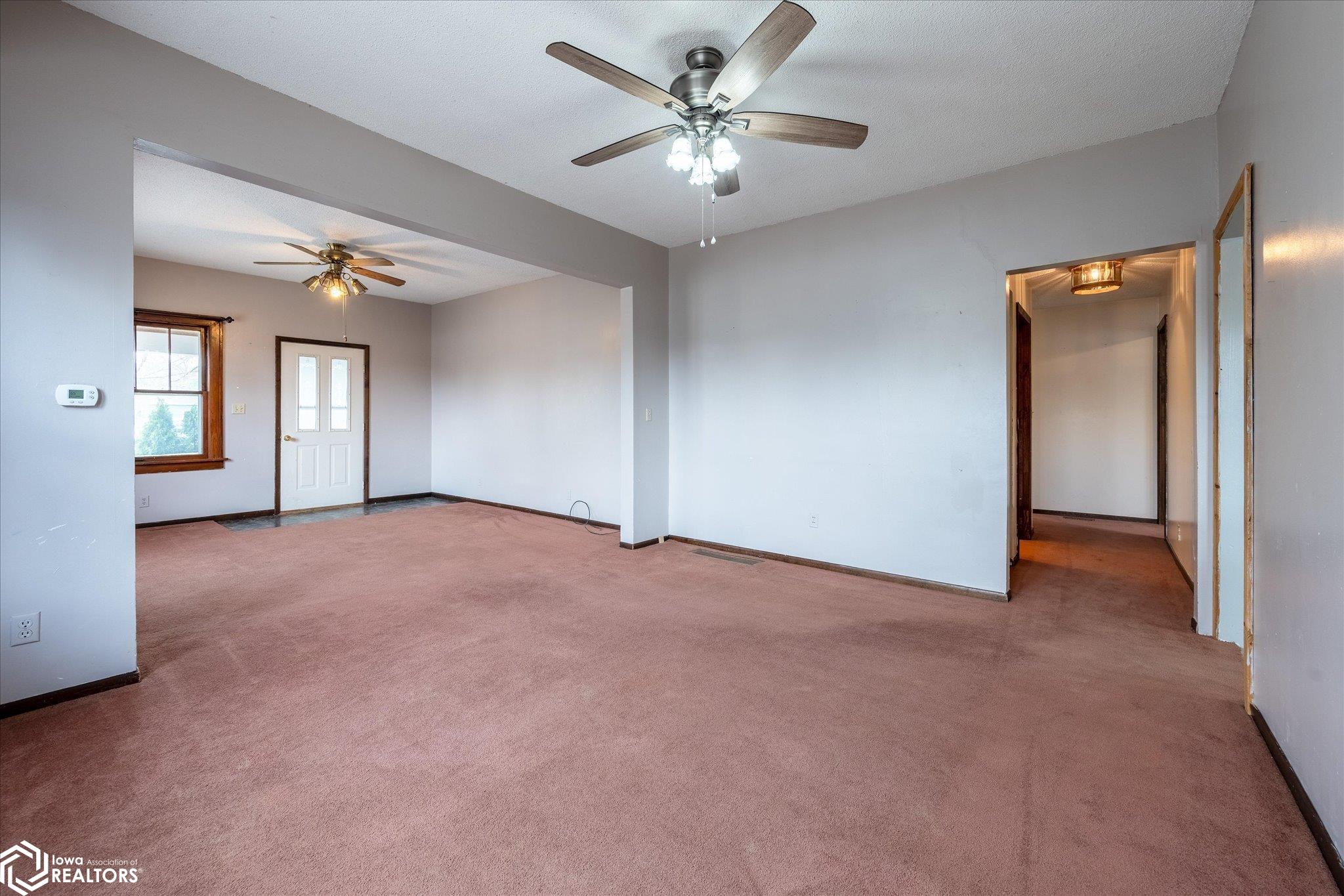 Looking SW into the main level dining room.