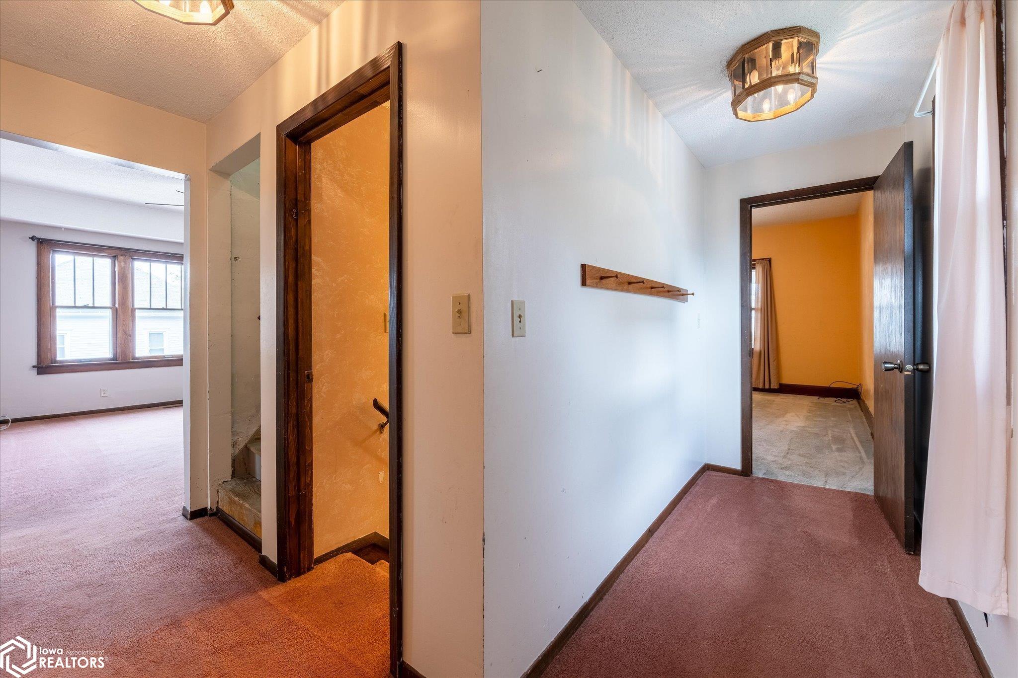 Looking South into the hallway.