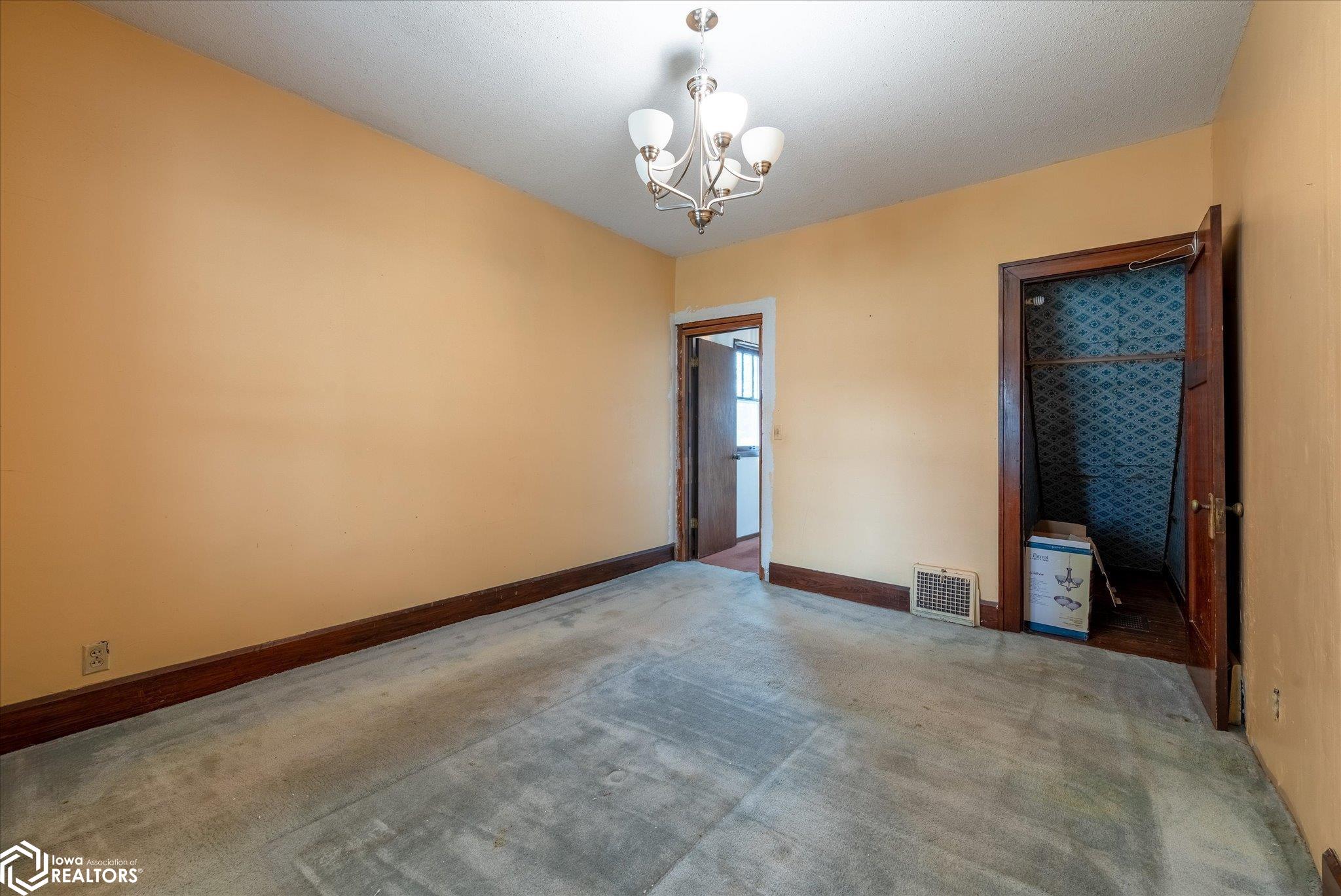 Looking North from the master bedroom.
