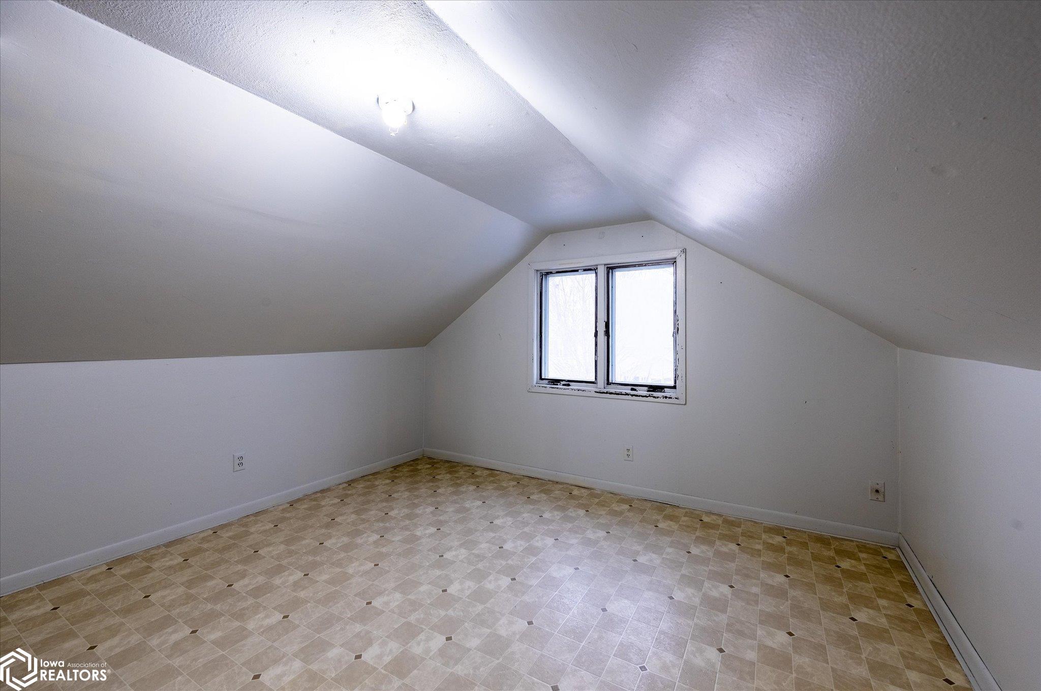 Looking south into upstairs bedroom.