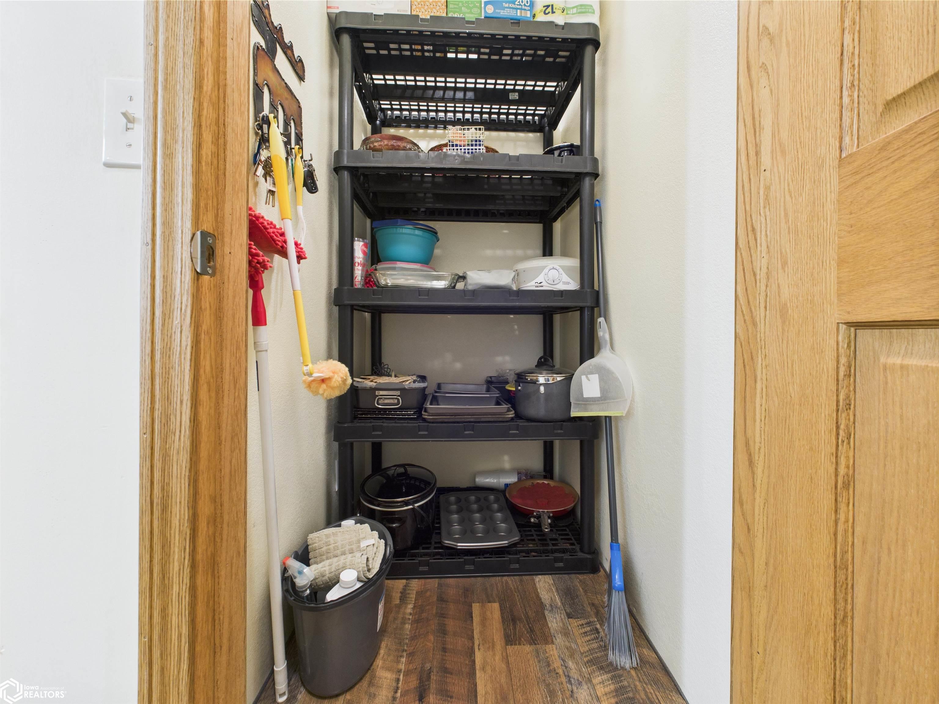 In the laundry/mud room