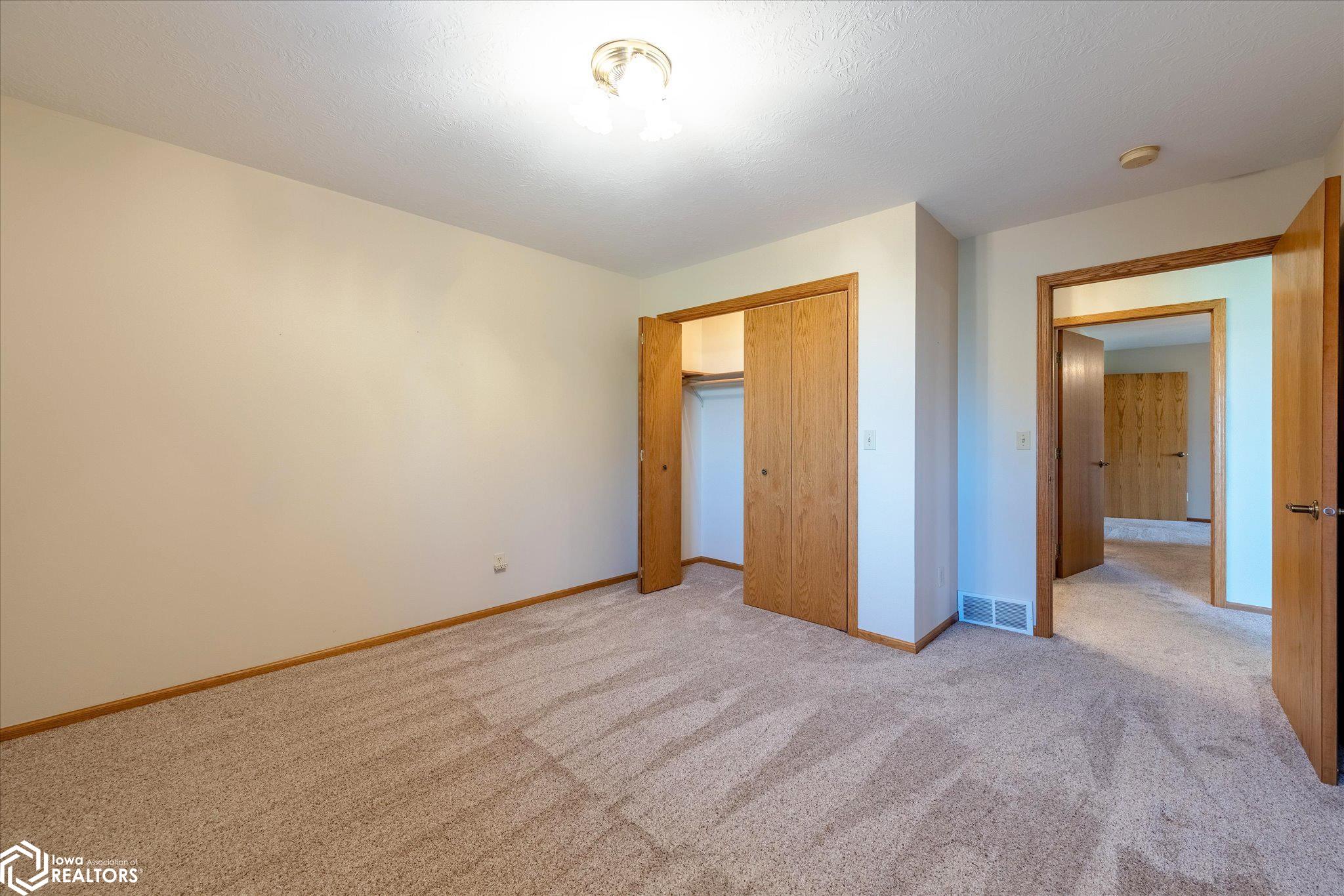 View of the guest bedroom looking NW.