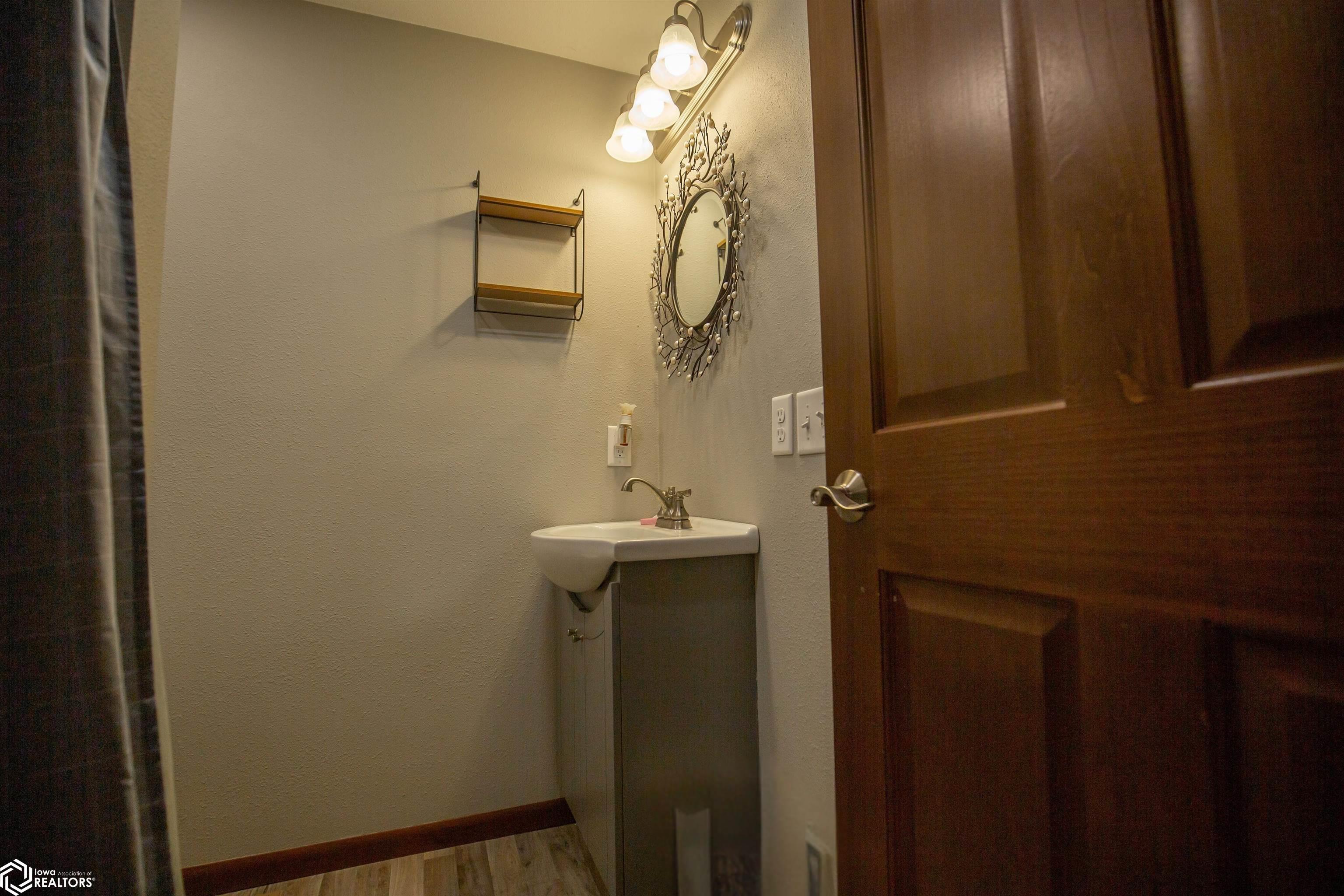 Bathroom in Daycare room which was the garage at one time.