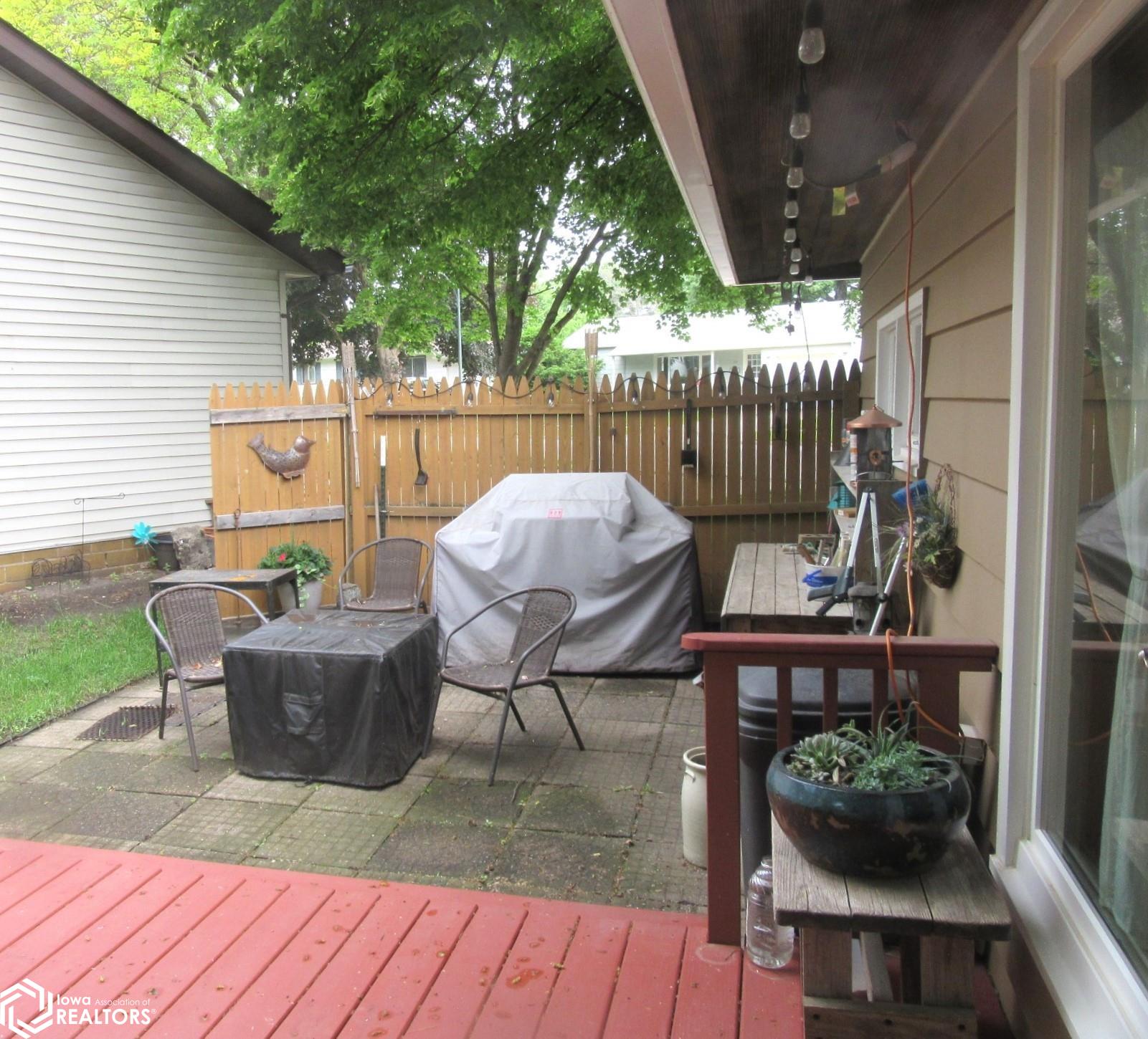 Grilling patio