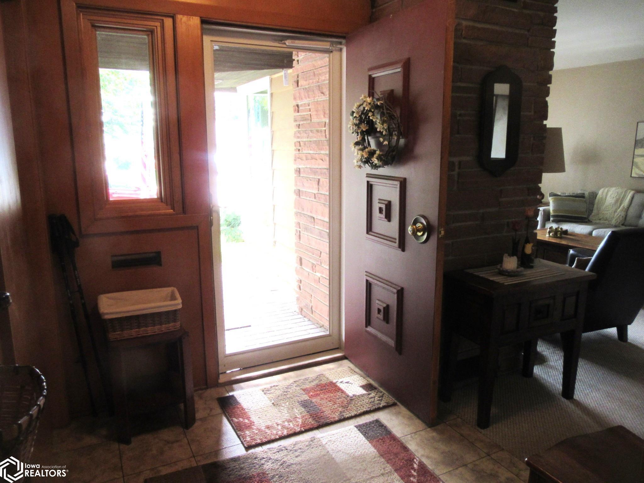 Front door, Interior