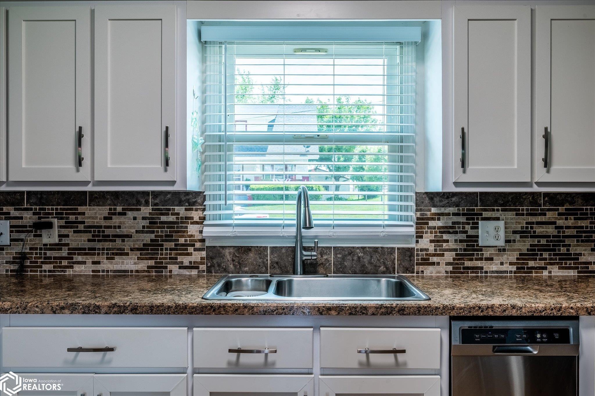 Look out the front window while doing dishes.