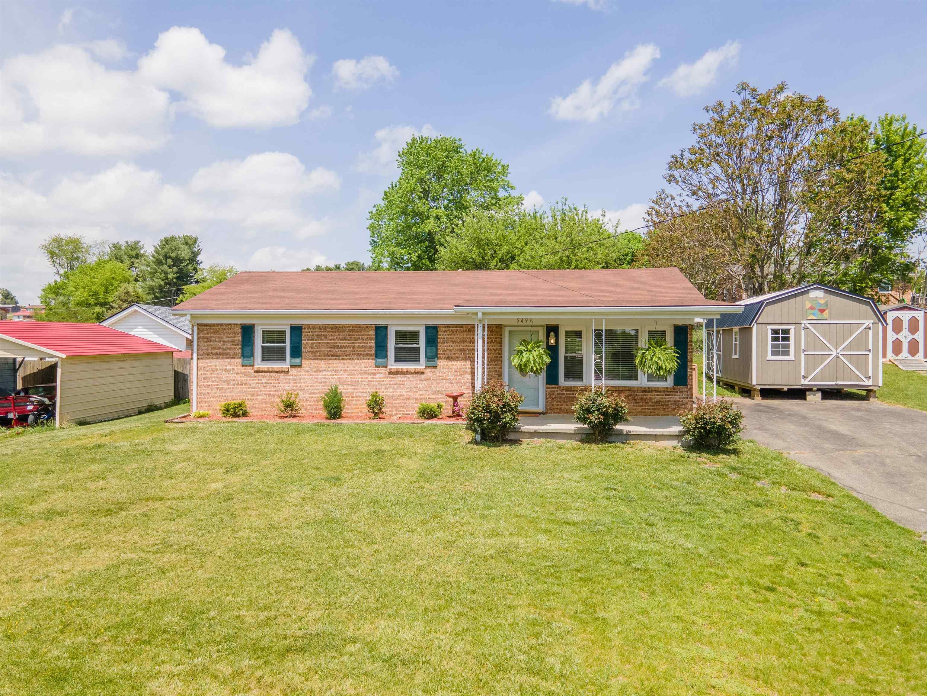 Don't miss the opportunity to own this wonderful MOVE IN READY home in Dublin. This charming home is located on a quiet cul-de-sac close to I-81 and within walking distance to Dublin Elementary School. The home features a large deck for entertaining and is nicely landscaped with beautiful grape vines and trees. There is a huge wooden shed that could be used as an art studio or workshop.  All offers will be due by 10 am on Monday 5-16-22.