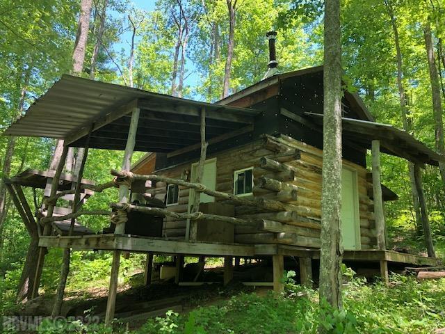 Peace and quiet in beautiful Floyd County, Virginia. Time to get away from it all, rest and relaxation and stretch your wings at this +/-45 acre wooded property. Trails throughout and a quaint rustic cabin (no power, no septic, no water, no people) with covered deck. Located only 20 minutes to Hillsville and less than 25 minutes to Floyd.  Power available.