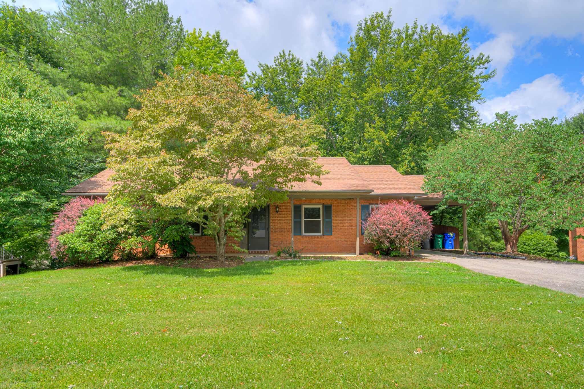 Come enjoy this spacious brick home conveniently located next to schools, shopping and VT.  The fenced in private back yard is great for entertaining or go on a bike ride on the adjoining bike path. Come explore all this home has to offer today.
