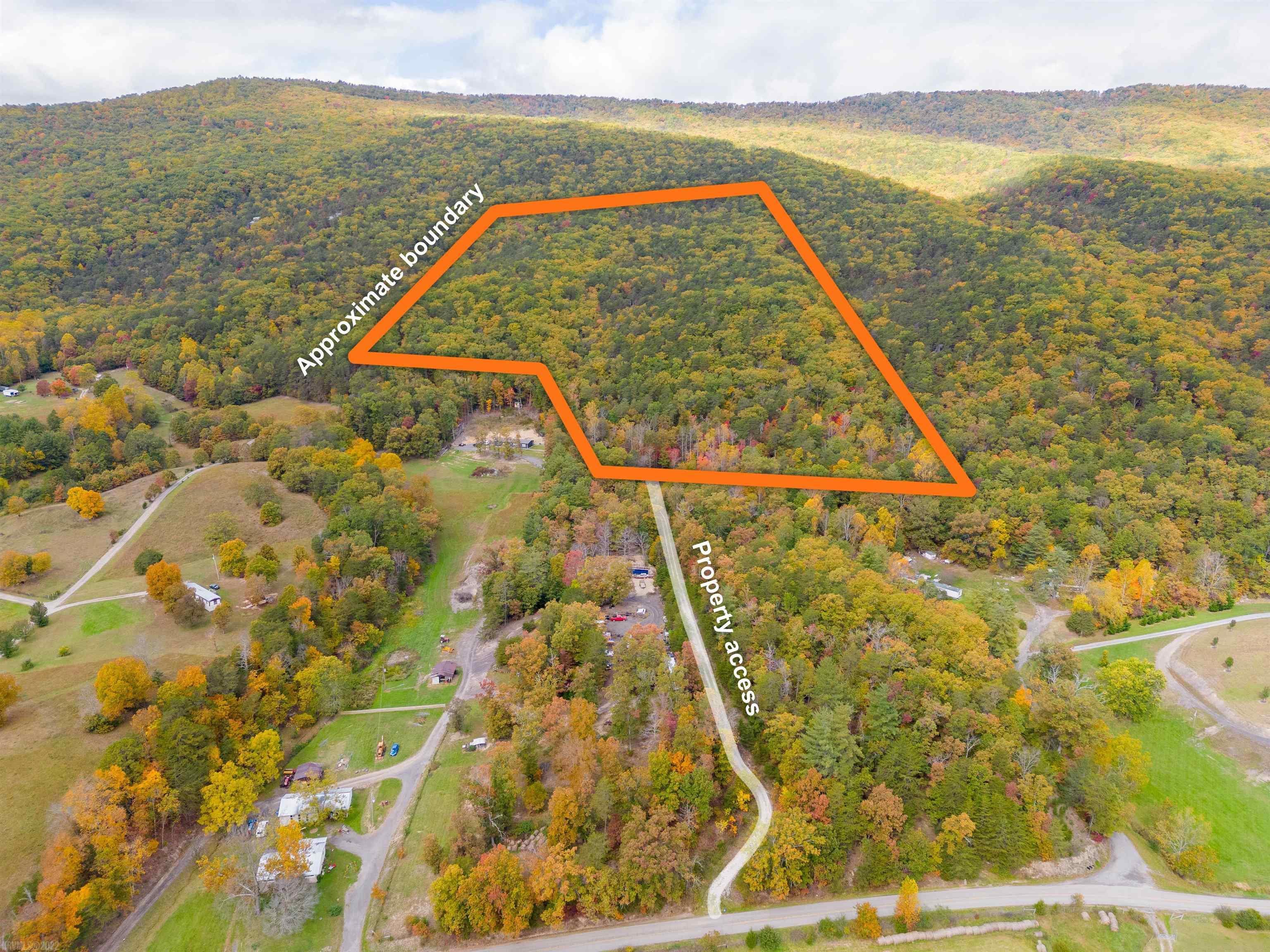 This property has quick access to I-81 and lots of privacy with incredible views and lots of wild blueberries!  There is already a deeded right-of-way into the property with soils test already performed.  Perfect spot to build at the base of the hill and a good camping area towards the top of the hill with unique rock outcroppings.