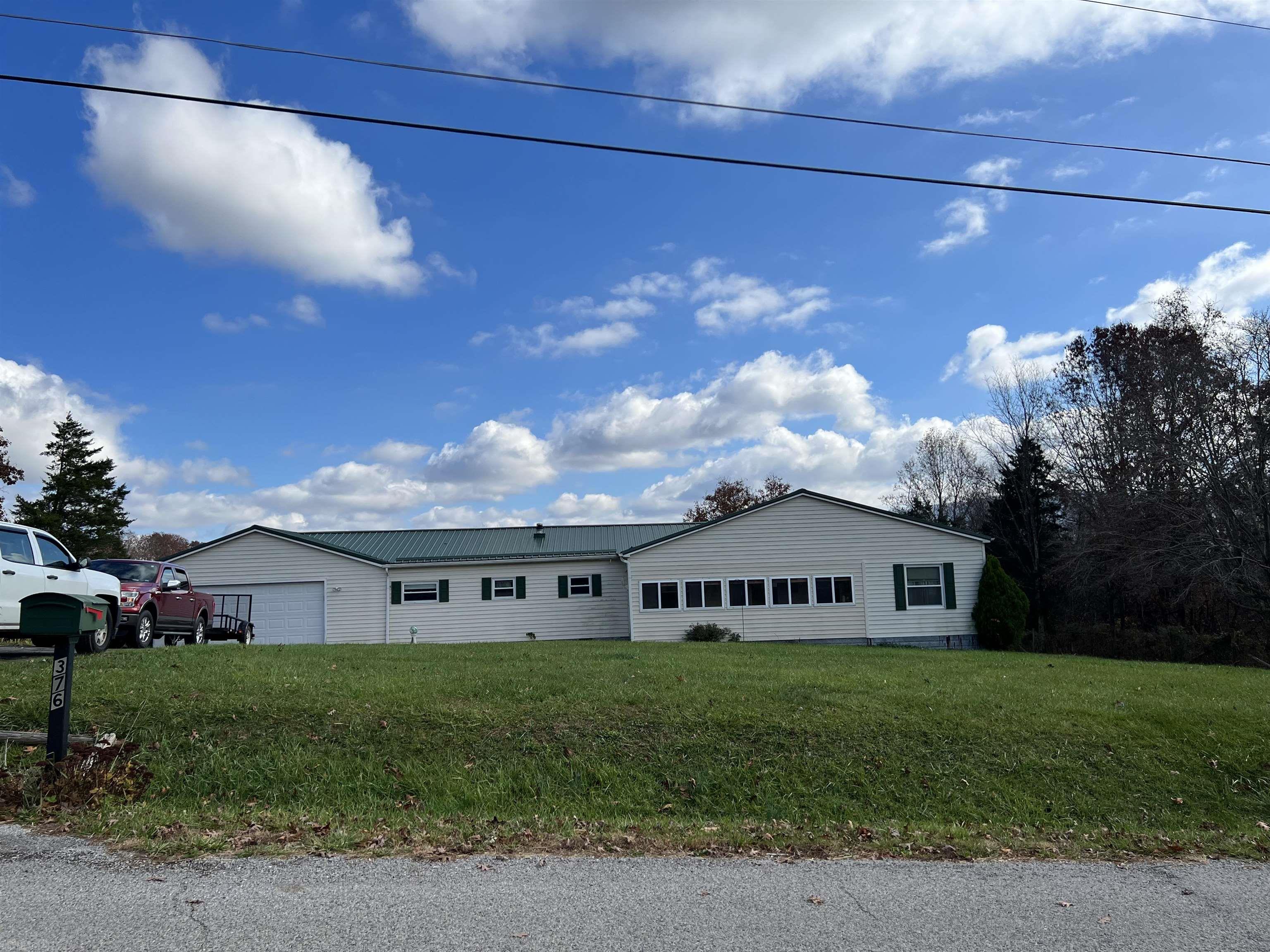 What a View!!! This Beautiful 3 Bedroom 2 Bath Ranch Home Offers a Great Layout, with an Attached 2 Car Garage.. The Home sits on a .72 Acre lot that Lays Great. The Home has a Paved driveway and is only about 15 Minutes to Blacksburg.