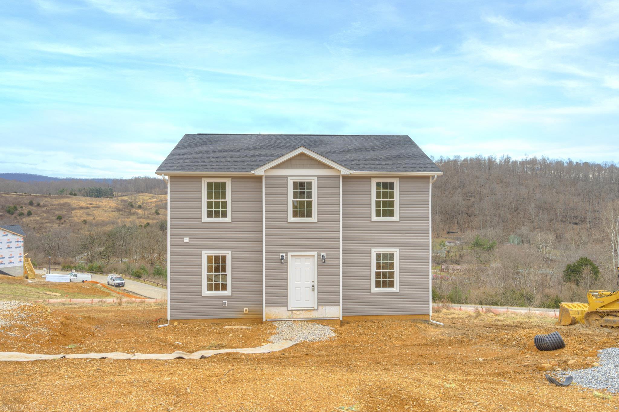 Your brand new home awaits with its amazing mountain views. This Home is Under Construction and sits in one of the newest up and coming communities. Located just 15 minutes from downtown Blacksburg. With 3 bedroom 2.5 baths there is plenty of space for you and your family. Large walk-out basement perfect for additional living space if needed in the future. The neighborhood offers walking trails, picnic shelters, a playground, basketball court, and 22 acres of common land! Come watch the sunset over the mountains and never worry about mowing the Grass again, living in this Maintenance Free Neighborhood. Why buy an older home when you can buy a brand new home with all its warranties.
