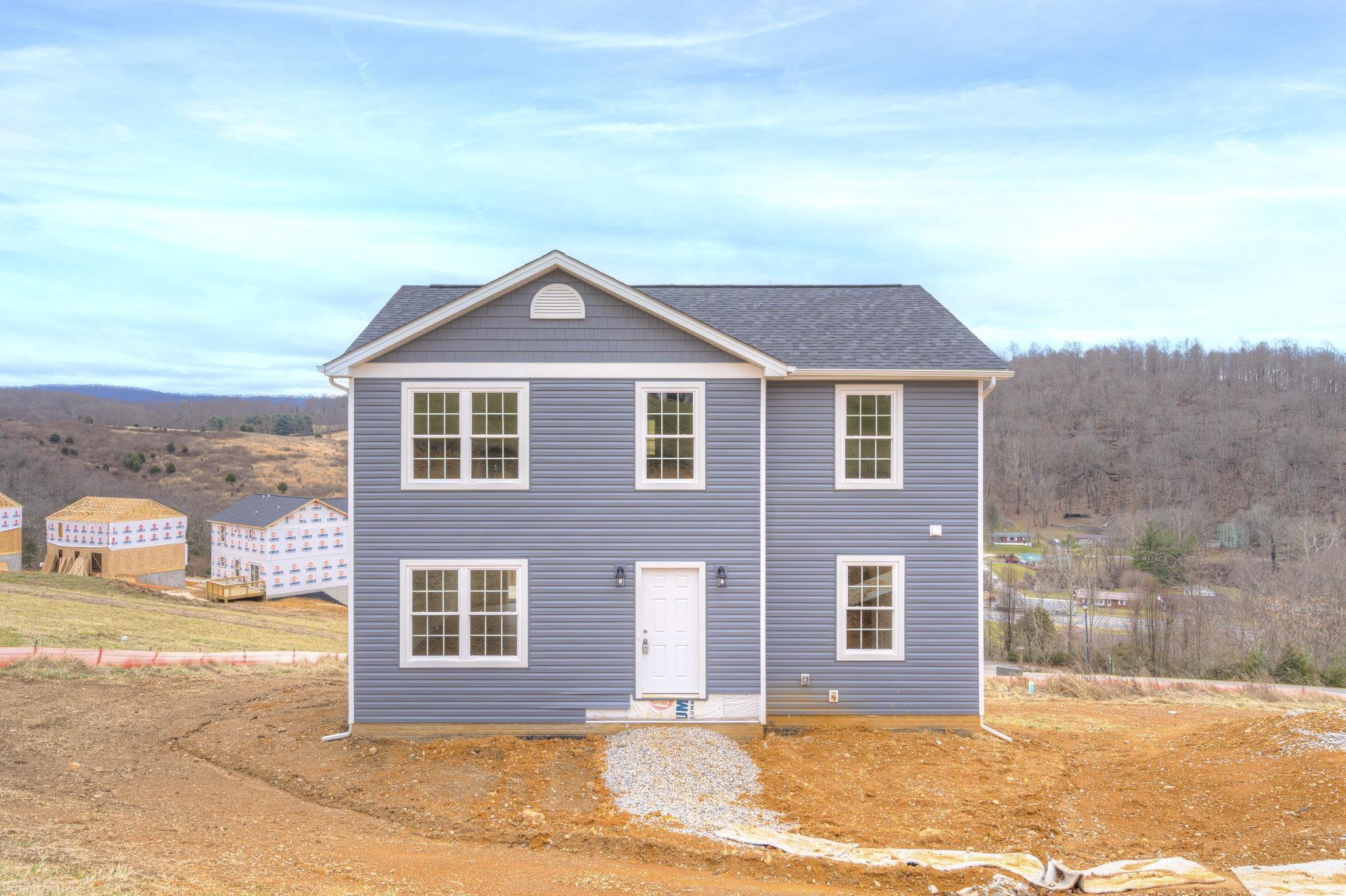 Come check out  this brand new construction home which features 3 spacious bedrooms, 2  1/2 baths, an open floor plan throughout, and a full unfinished basement, with lots of room to grow! Located conveniently to Blacksburg. You will also enjoy 21+ acres of common area, recreational space which include basketball courts, playgrounds, large pavilions, walking trails, ponds and more! You won't want to miss the opportunity to make this Brand New House your home. Why buy an older home when you can own a brand new home that comes with new construction builder warranty's. Give us a call today to schedule your showing!