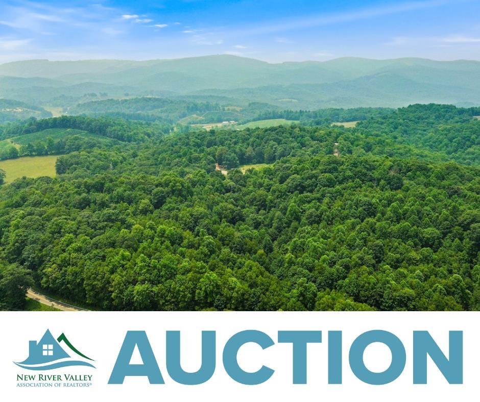 Auction Property: List price may not reflect final sales price. Auction: List price is starting bid and non-reflective of value. Breathtaking views in all directions are calling to you! This amazing +/-  39.14 acre mountain top retreat offers an abundance of woodland timber gradually thinning into an open mountain meadow.  There are 3 spring heads on the property that provide the moisture for mountain laurel thickets that bloom with bursts of pink and white flowers in the early summer. The property is located on the Washington/Grayson County line; therefore it is in 2 tax parcels, but is being offered as 1 offering. The highest point of this property can be the location of your dream home where you can gaze into the east and see the sun peep over the furthest spans of the Blue Ridge Mountains and the Appalachian Range. As the light begins to build, your attention will be drawn to the South where you can see 3 states; Virginia, North Carolina, and Tennessee.