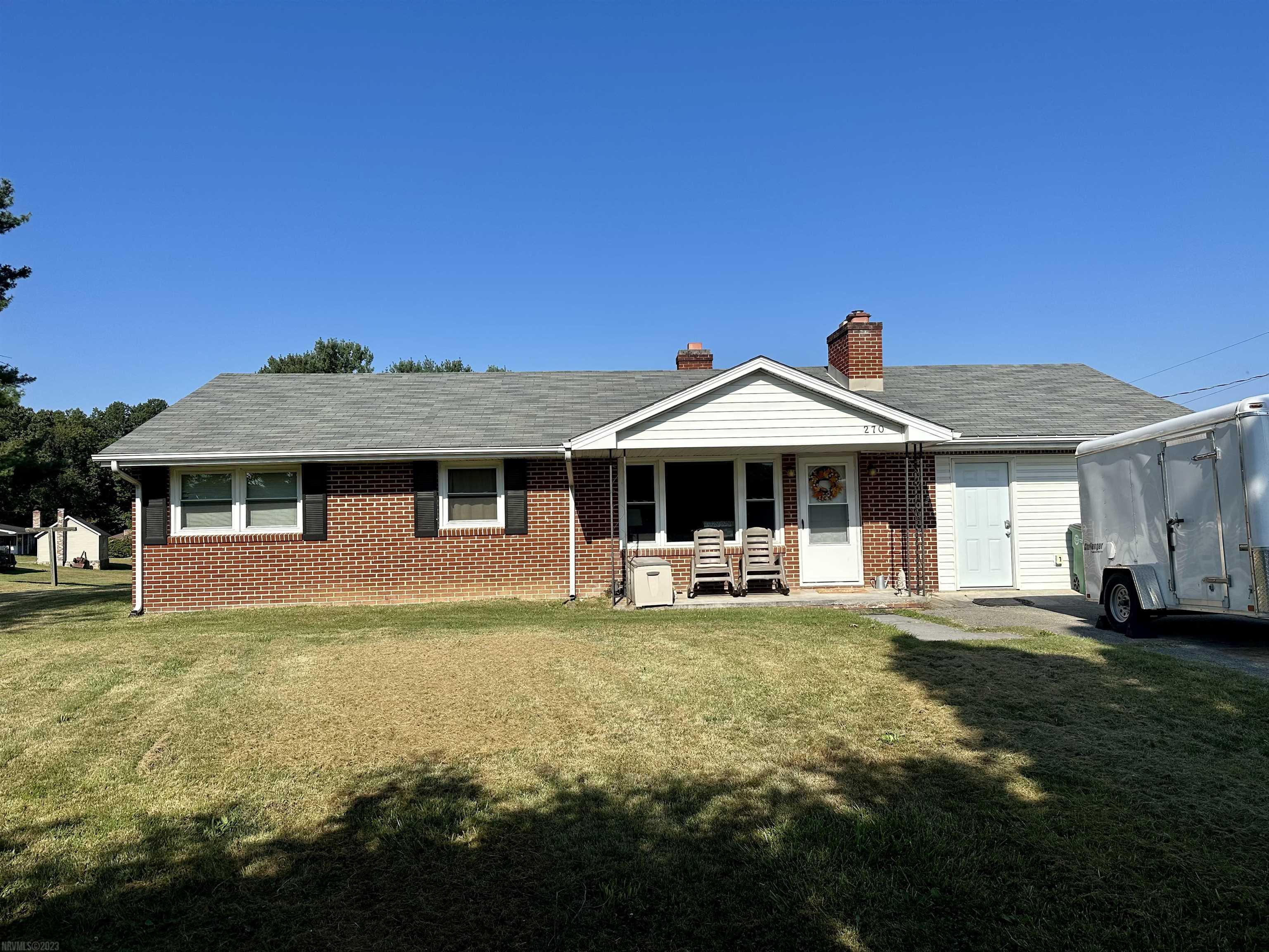 Welcome to 270 Dunlap Drive. Sitting in this quiet, rural setting is a beautiful brick ranch with quick access to town and highways for traveling. Enough room for the entire family featuring three bedrooms and a cozy living room for watching the game. Easy one floor living and several updates makes this home a gem.