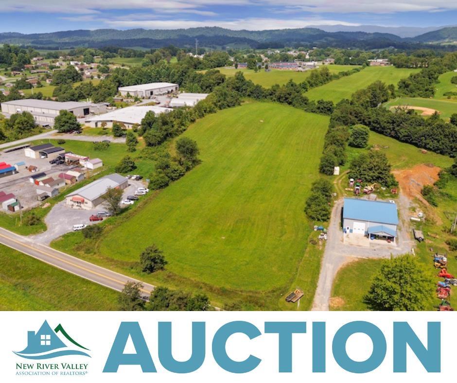 Auction Property: List price may not reflect final sales price. List price is starting bid and non-reflective of value. OFFERING 1 - +/- 7.07 acres zoned B2 If you are searching for a business location with high visibility to the interstate, you have found it! This commercial land is located on Glove Dr. in Glade Spring, which is the state road adjacent to I-81. This acreage consists of approximately +/-7.07 acres currently zoned B2. It offers nice slightly rolling to level land with excellent visibility from Interstate 81 at Exit 29. The desirable proximity to the interstate makes this property a prime location for many types of business ventures. Property is presently being mowed for hay. Lot has public water available.  The potential use could include a manufacturing company, a truck stop, a camper sales showplace, or a campground. This could be the business opportunity you've been waiting for!
