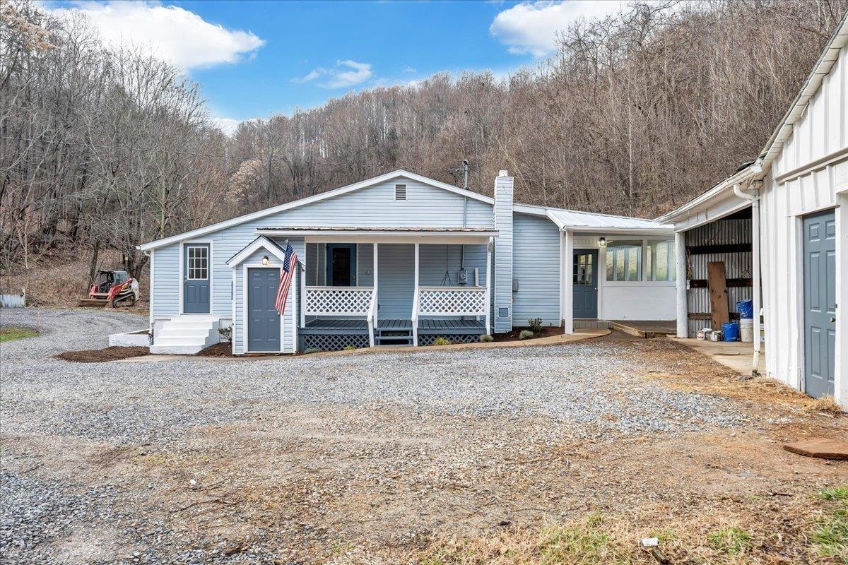 Newly renovated home on 10 acres off the beaten path but close enough to get to Roanoke or Christiansburg. This home has been completely redone with new flooring, HVAC, appliances, paint, and the list goes on. Outbuildings and plenty of wildlife all over to enjoy. Nestled in between Roanoke and Christiansburg this home has it all including an ideal location. Out-of-market agents to book appts M-F 9 am-4 pm (excluding holidays)