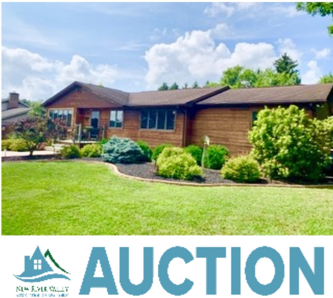 Auction Property: List price may not reflect final sales price. AUCTION PROPERTY- LIST PRICE MAY NOT REFLECT FINAL SALES PRICE. BIDDING IS OPEN NOW. ONLINE ONLY- AUCTION ENDS AT NOON, 4/26/ 2024. 10% buyer's premium added to the winning bid to determine contract price. EX- $165k winning bid + $16,500 (10%) = $181,500 contract price.  Property is sold "AS-IS"  financing approval and any inspections desired must be completed prior to auction. No financing, appraisal, or inspection contingencies allowed in contract. $10k NON-REFUNDABLE deposit is due the day of the auction, closing must occur within 45 days. Beautiful Cedar sided Ranch on +/- 1/2 acre lot at the end of Bill St. Rock hearth with wood stove, Great room open to dining and kitchen. Large covered back porch overseeing a well landscaped back year. Remodeled baths and kitchen with Wood Mode cabinets and Granite counter tops. Remodeled/ enlarged Primary bedroom. Additional finished and unfinished storage space in basement.