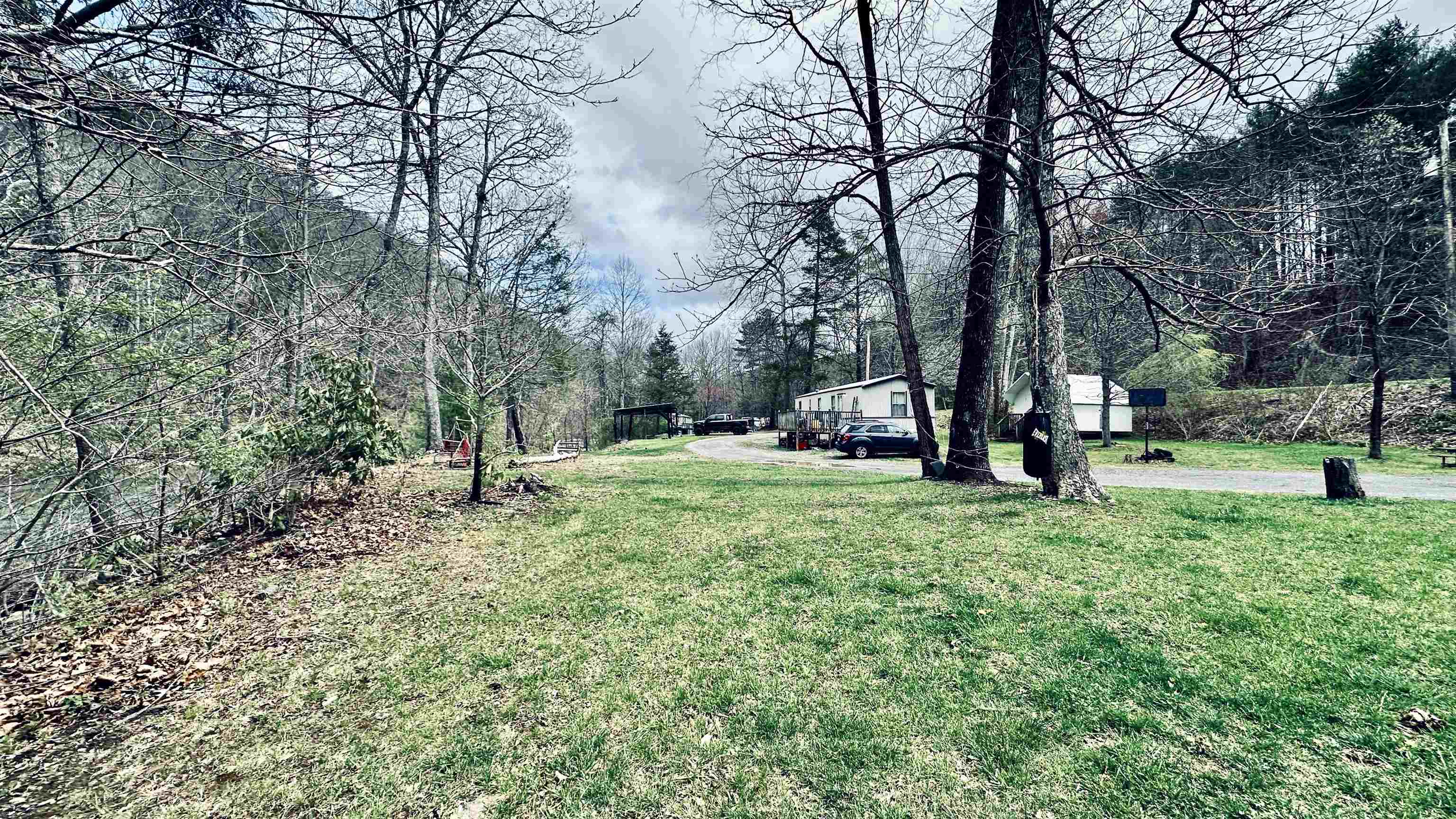 Investment property in Bland County. Three mobile homes on 2.5 acres with creek frontage. All three homes are currently rented.