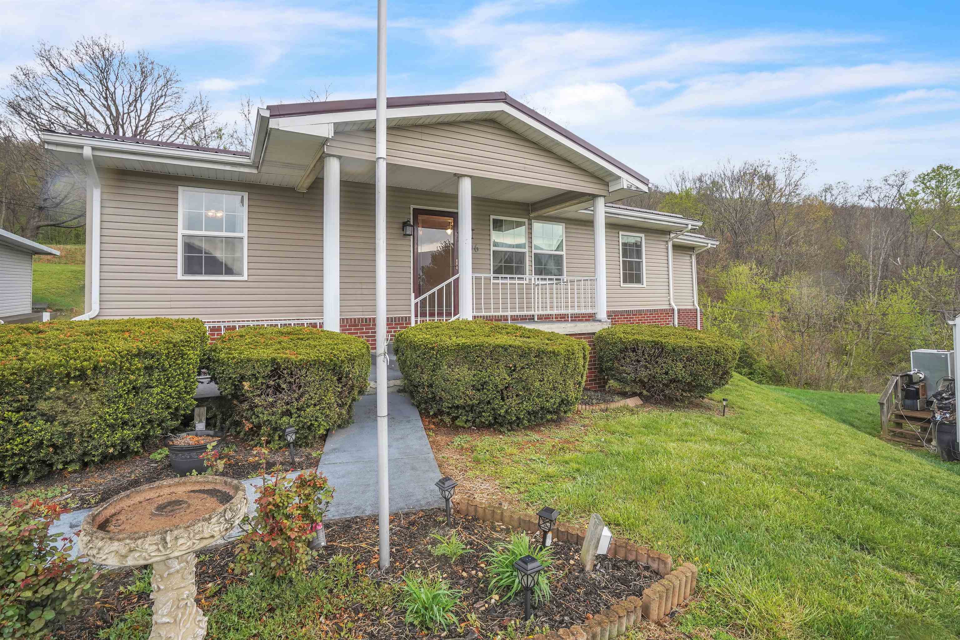 Beautiful ranch home with incredible mountain views, situated in a desirable neighborhood just a minute away from the high school and convenient to everything you need. One level living, freshly updated and move-in ready.  This home is a must see in Giles County!