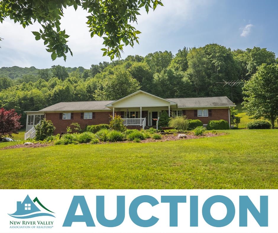 Auction Property: List price may not reflect final sales price. List price is starting bid and non-reflective of value. Auction Ends Thursday, July 17th at 4 PM. This well-maintained brick home offers an impressive 5,272 sq. ft. of living space. The home has been thoughtfully designed for comfort and versatility. The main level spans 2,976 sq. ft. and features 2 bedrooms, 2 baths, and beautiful hardwood floors. On the main level, you will find a 1 car attached garage and 2 sunrooms. The 2,296 sq. ft. basement significantly extends the living area, offering 2 additional bedrooms, a full bath, and a 1 car garage. You'll find both a wood cookstove and a wood stove in the basement. The home is equipped with 2 heat pumps. The whole-house generator provides for a peace of mind during the winter months. Outside of the home, you will find a 1,400 sq. ft. detached vinyl garage with electricity and water, along with a 120 sq. ft. building.