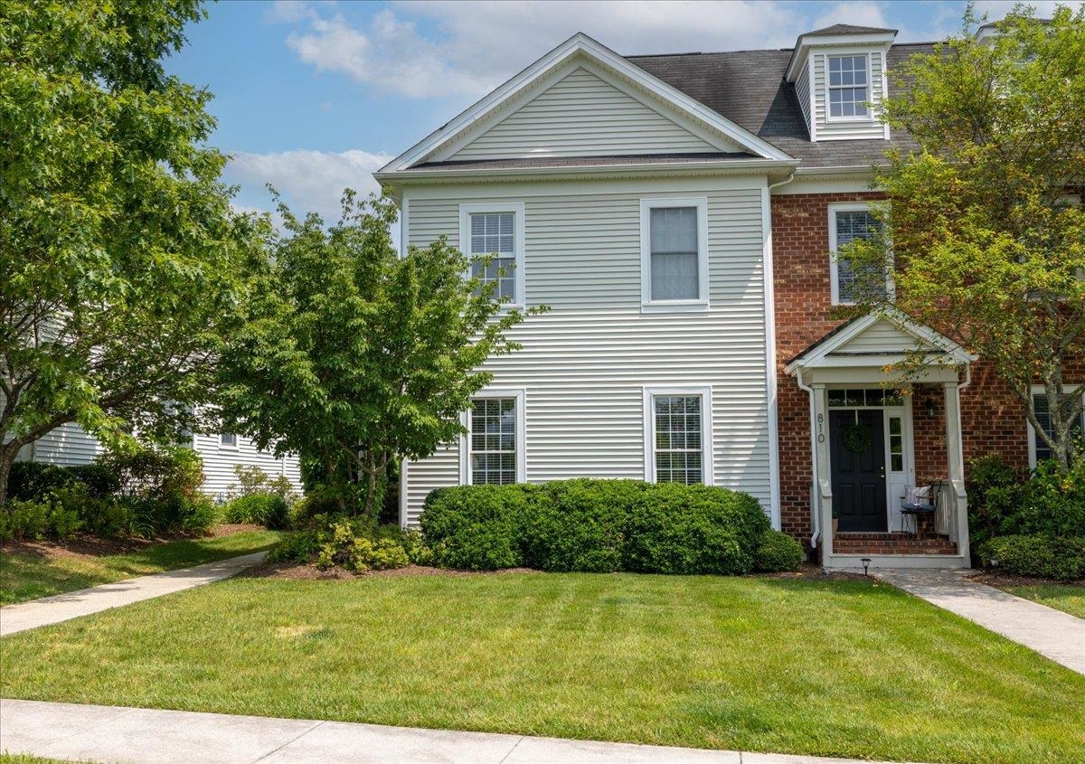 Discover refined living in this stunning 2-bedroom, 2.5-bathroom end-unit townhome, nestled in the highly sought-after subdivision, The Village at Tom's Creek in Blacksburg. From the moment you step inside, you'll love the open-concept main level, accentuated by 9-foot ceilings and architectural details. Gleaming wood floors lead you to a modern kitchen equipped with newer stainless-steel appliances.  An extra loft area provides a versatile space, perfect for a home office, cozy reading nook, or additional seating area. The double car garage offers convenient access to the kitchen, making grocery trips a breeze.  Embrace the vibrant community along the neighborhood's walking trails and enjoy the nearby playgrounds. This exceptional home offers the perfect blend of elegance and convenience, with grocery stores, restaurants, shopping, and the Virginia Tech campus all just moments away.