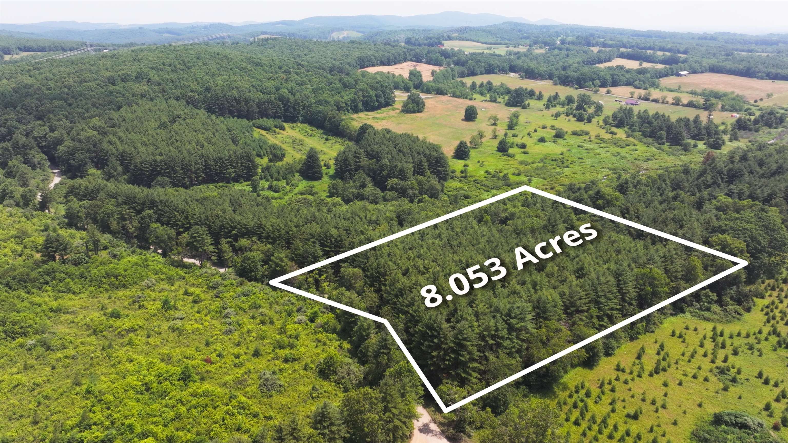 Over eight wooded acres located within twenty minutes of downtown Floyd.  Gently sloping terrain provides easy access and ease of construction.  Offering privay and convenience, high speed fiber optice service is available.  Should you desire more land, adjoining parcels are available.  Be sure and check out the video by clicking on the Virtual Tour link.