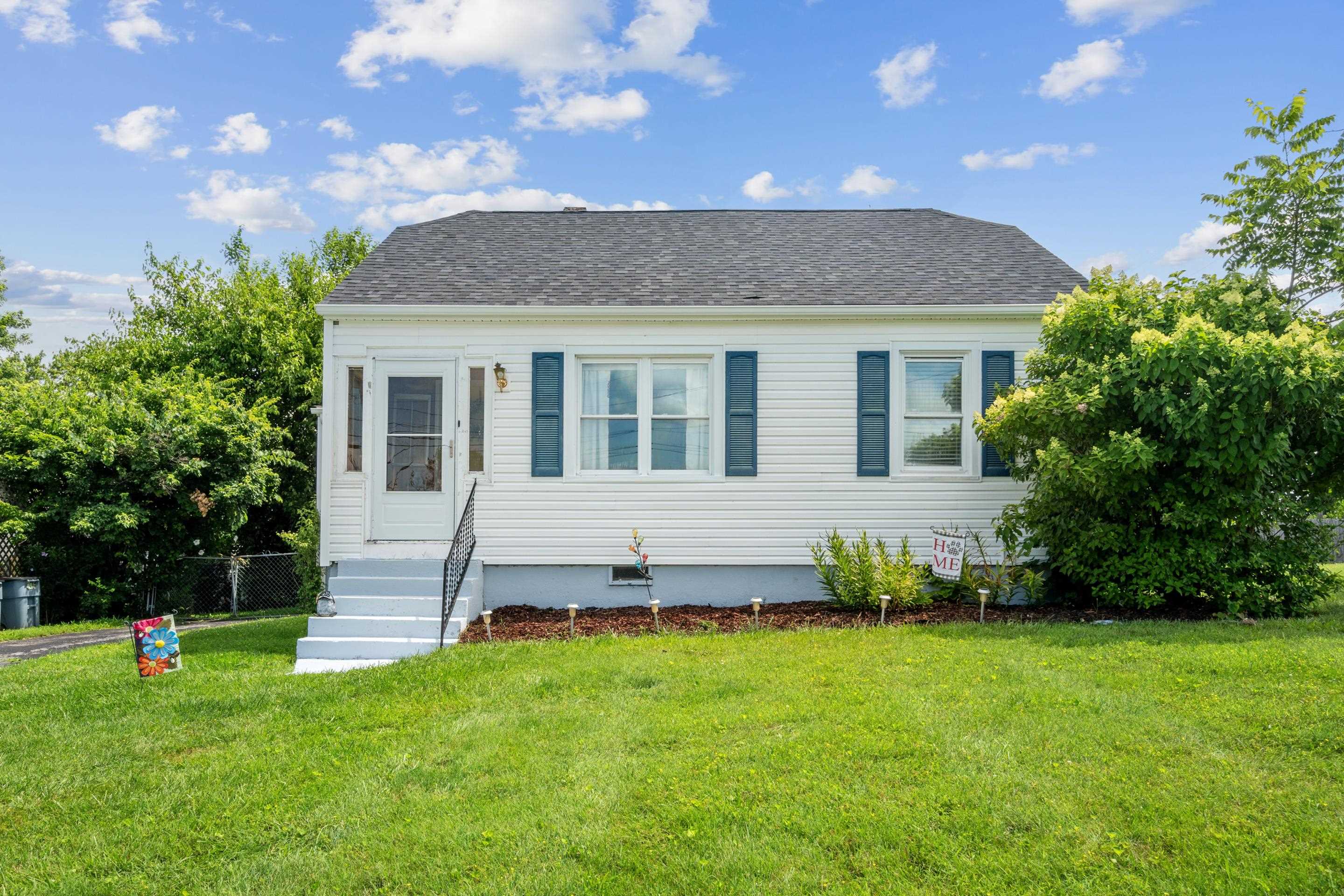 Come see this adorable bungalow that is in a conveniently located neighborhood close to schools and shopping.  The main floor hosts an entrance area, 2 bedrooms, bathroom, kitchen a family room and a dining room which is versatile and could be used for several things. There is also a laundry room.  There is a bonus space upstairs that is not included in the total square footage.  This extra room could be used as a nonconforming bedroom an office or just for storage.  As you exit the back door, you can relax on the lovely back patio overlooking the level backyard, which is fully fenced in and has a storage shed. The roof was replaced approximately 6 years ago, new siding 9 to 10 years ago. This is a wonderful starter home and offered at a great price point.  Schedule your appointment today.
