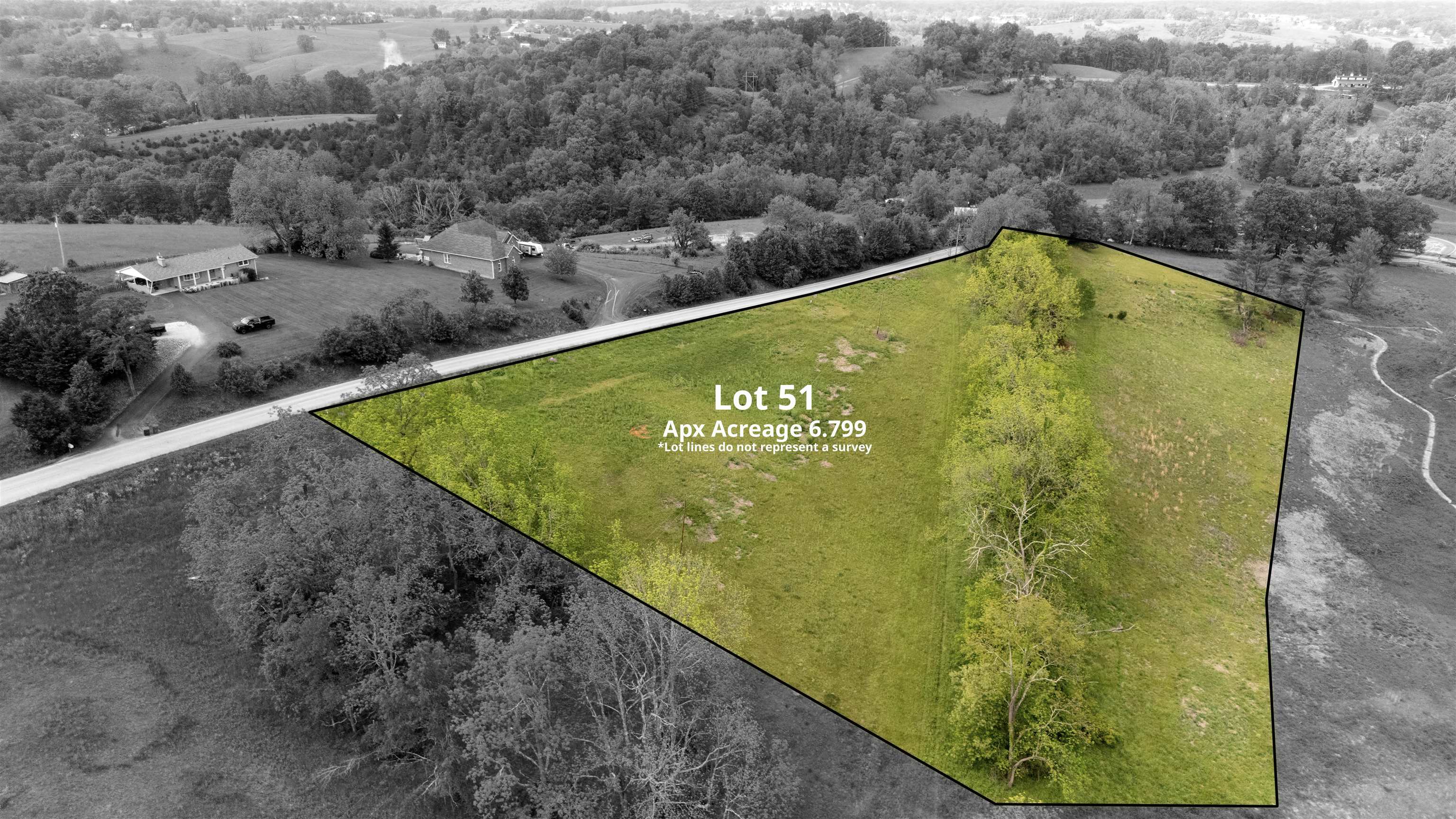 Here's your opportunity to own a large 6-acre parcel, just outside The Meadows community, and overlooking the site of the former Round Meadow Golf Course. Start your custom build now, with loads of potential and convenience. The elevated lot offers expansive long-range views, but you're just 1 mile from Radford Road and downtown Christiansburg! With public utiliites already on site, you can begin building straight away - no need to ensure you can build what you want, or worry about not having access to desired infrastructure!
