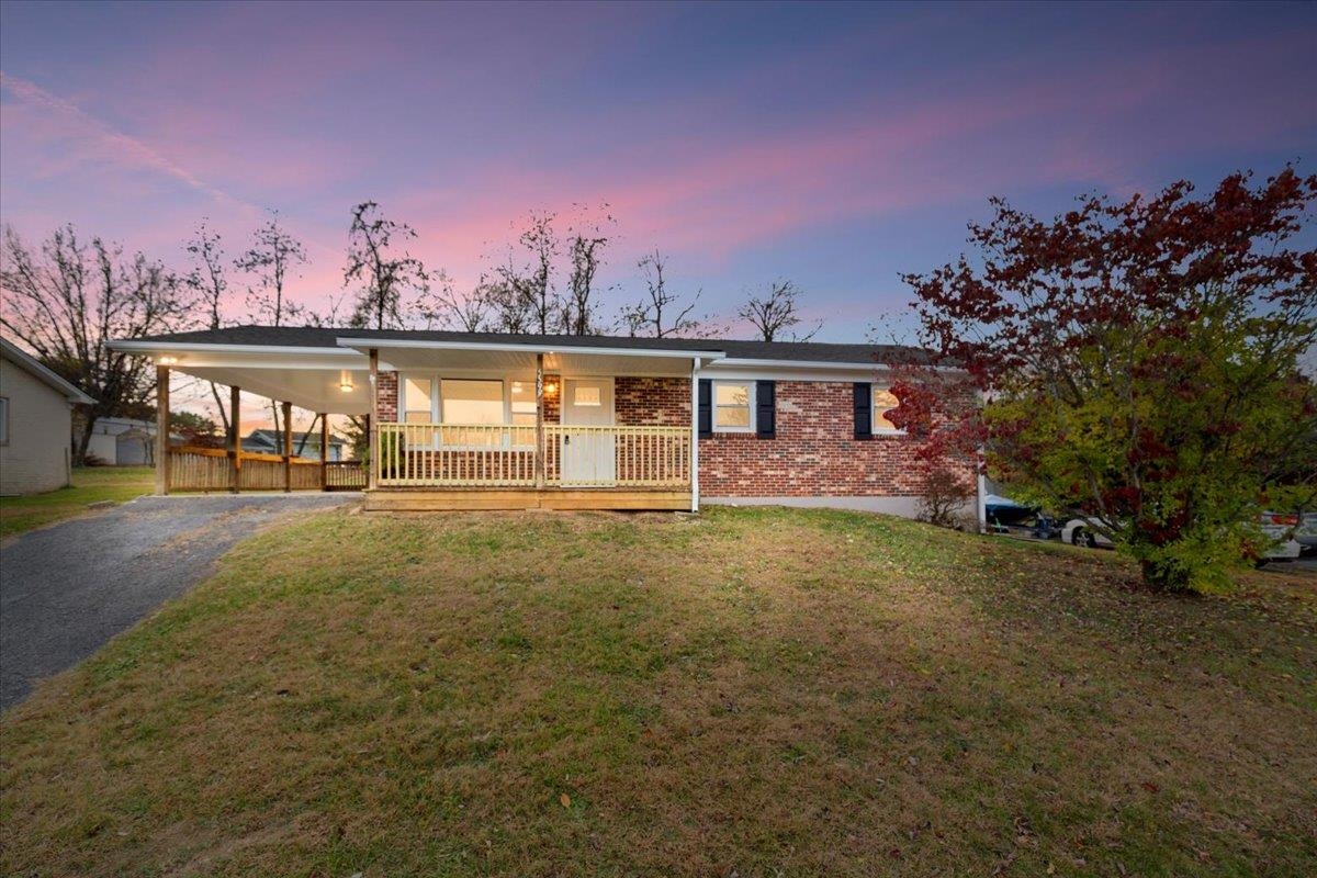 Remodeled, one-level living in Dublin's Rolling Hills Subdivision!  This low-maintenance brick ranch has recently undergone a head-to-toe remodel, making it move-in ready and ideal for first-time homebuyers or those looking to downsize.  Brand-new roof, heat pump, ductwork, electrical, LVP flooring, paint, cabinets, countertops, appliances, fixtures, outlets/switches, and so much more!  The full, unfinished basement offers a blank canvas to expand your living space and potentially double your finished square footage.  Also equipped with a covered front porch, platform deck, attached carport, and storage shed.  Being within minutes of the many local amenities Dublin has to offer, there's so much to love about this home and its location.  Schedule your showing today!