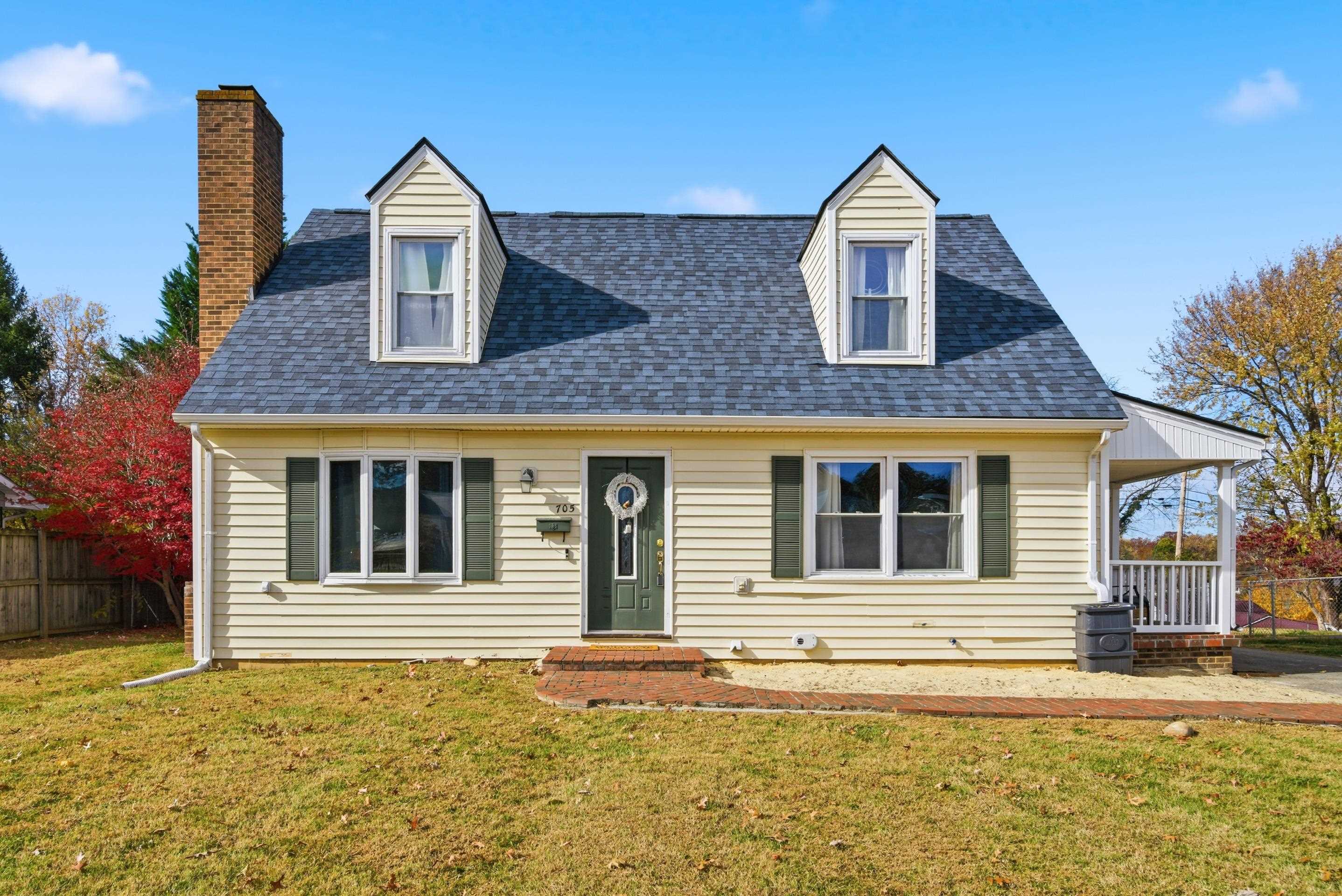 Looking for charm, space, and a move-in ready home near Radford? This enchanting Cape Cod in the New River Valley offers comfort, convenience, and updates to love. With 3 bedrooms, a fenced backyard, and 0.35 acres, this property gives you the best of both worlds — a quiet neighborhood feel and easy access to schools, shops, and the Riverway Trail. Step inside to find updated baths and kitchen, a newer refrigerator, and all-new ceiling fans for year-round comfort. The whole-house fan upstairs keeps things fresh, and the updated outlets with Ethernet ports upstairs make it easy to stay connected. A roof installed in 2022 gives peace of mind. Outside, enjoy the double carport, 12x24 outbuilding, and paved drive, ready for your busy lifestyle. You will love the peaceful fenced yard perfect for pets or play, and the short distance to Radford favorites like the local brewery, coffee shop and farmer's market. This is small town living at it's best! Warm, welcoming, easy to call home.